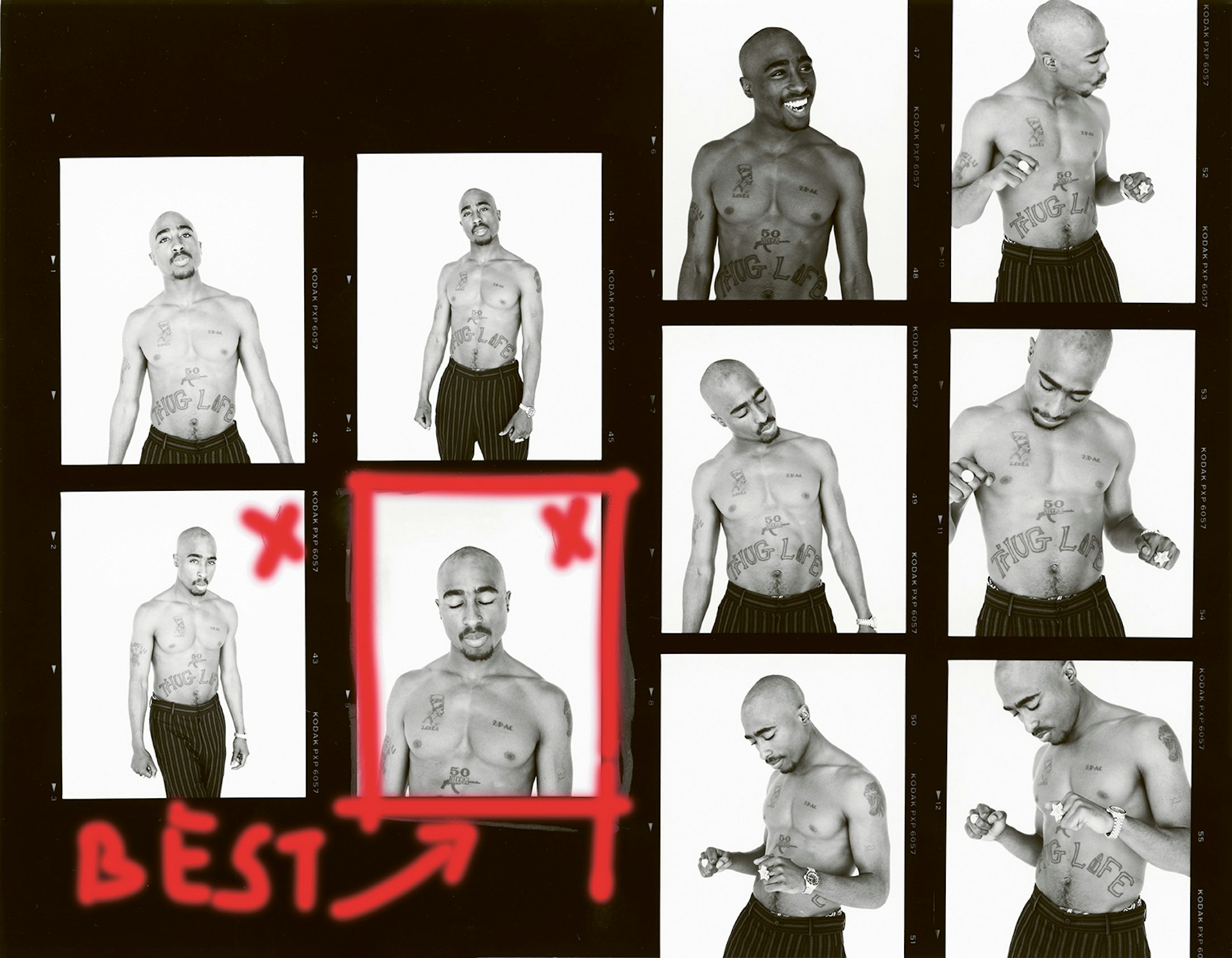 Intimate, unseen photographs of Tupac
