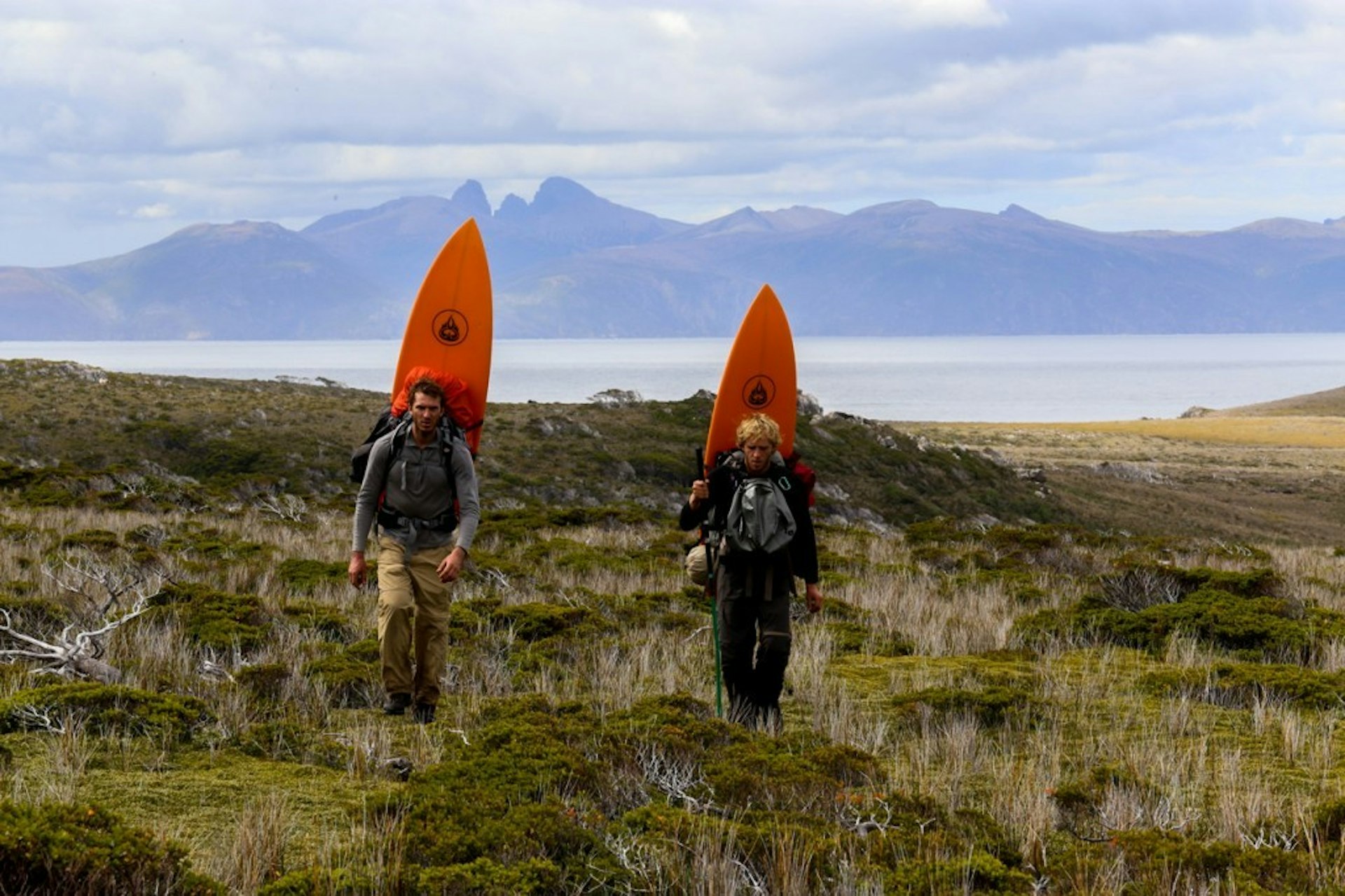 Surfers trek 400km in search of undiscovered waves at the end of the world
