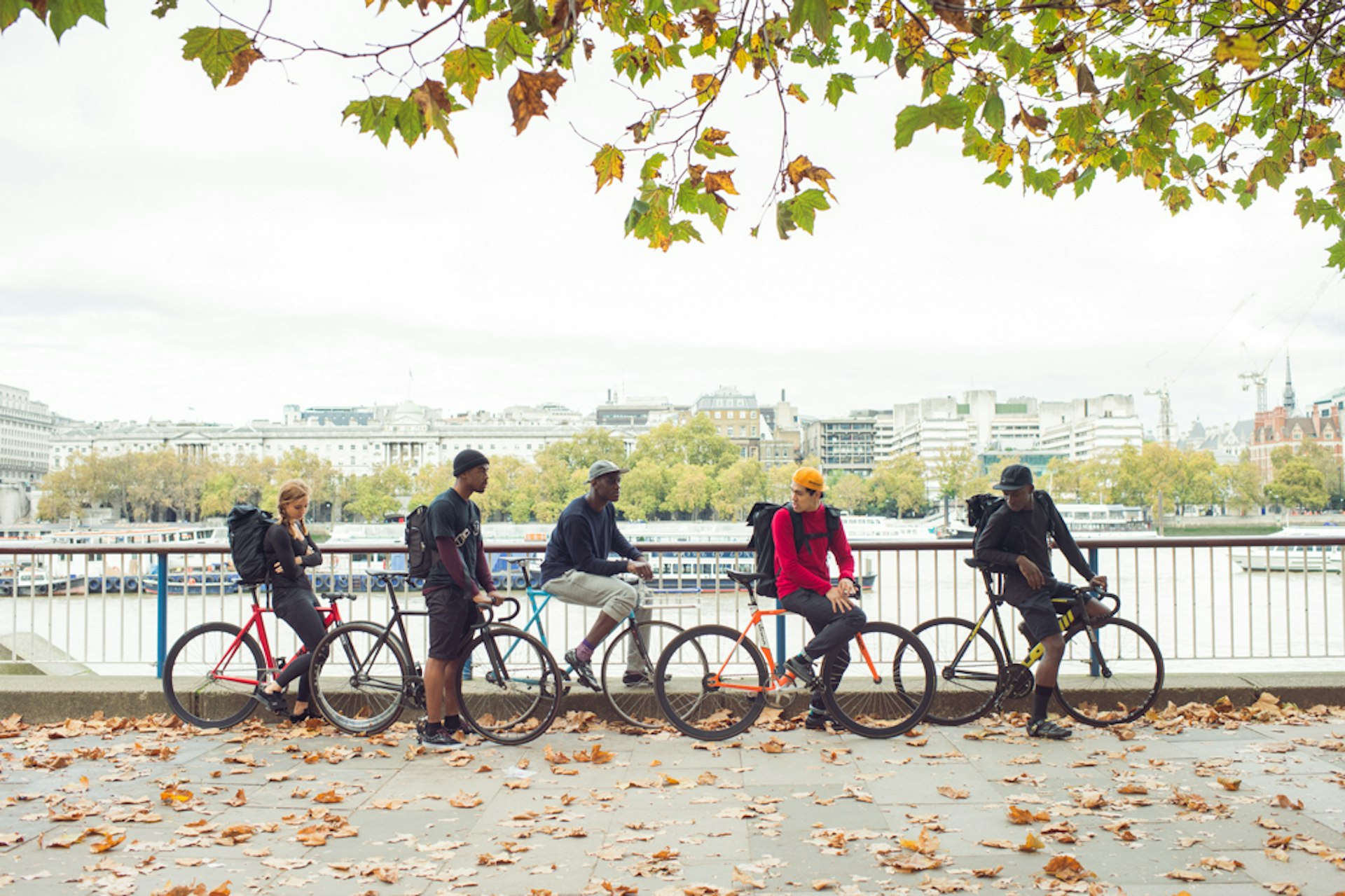 Join Fixed Gear London and embrace winter riding with UNIQLO's HEATTECH collection