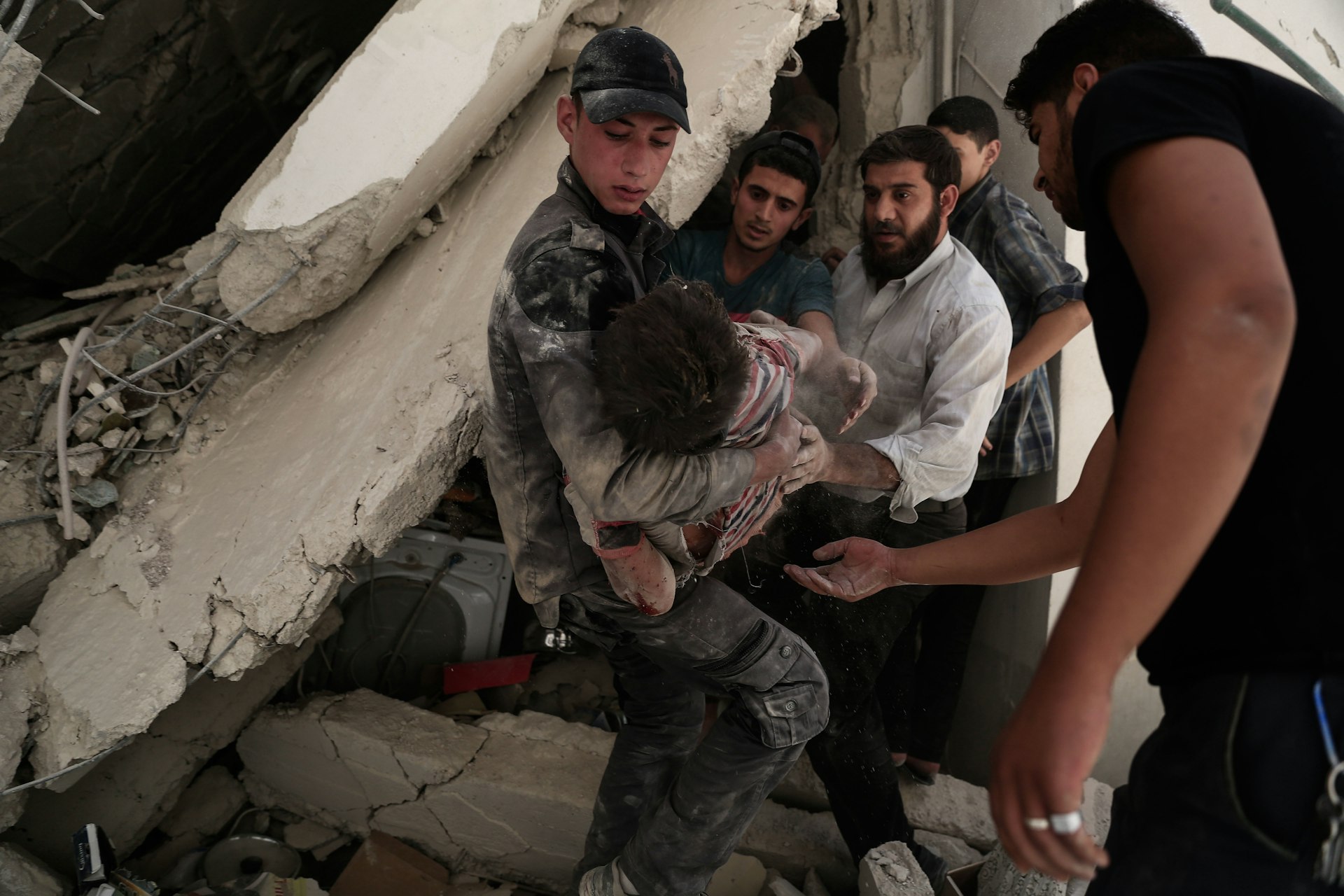 Life as a White Helmet: The volunteer rescue workers saving civilian lives in Syria