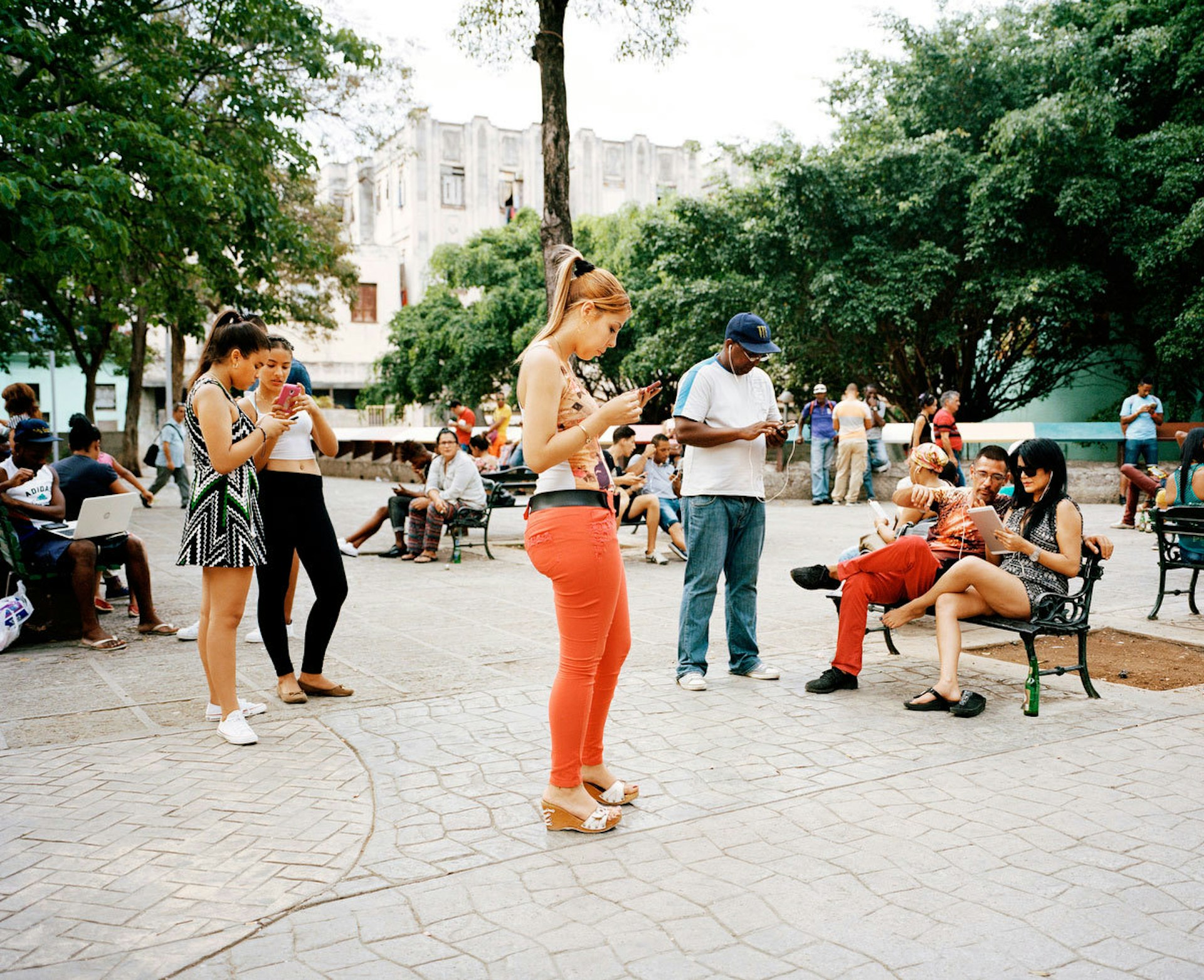 This is what Havana’s growing WiFi revolution looks like