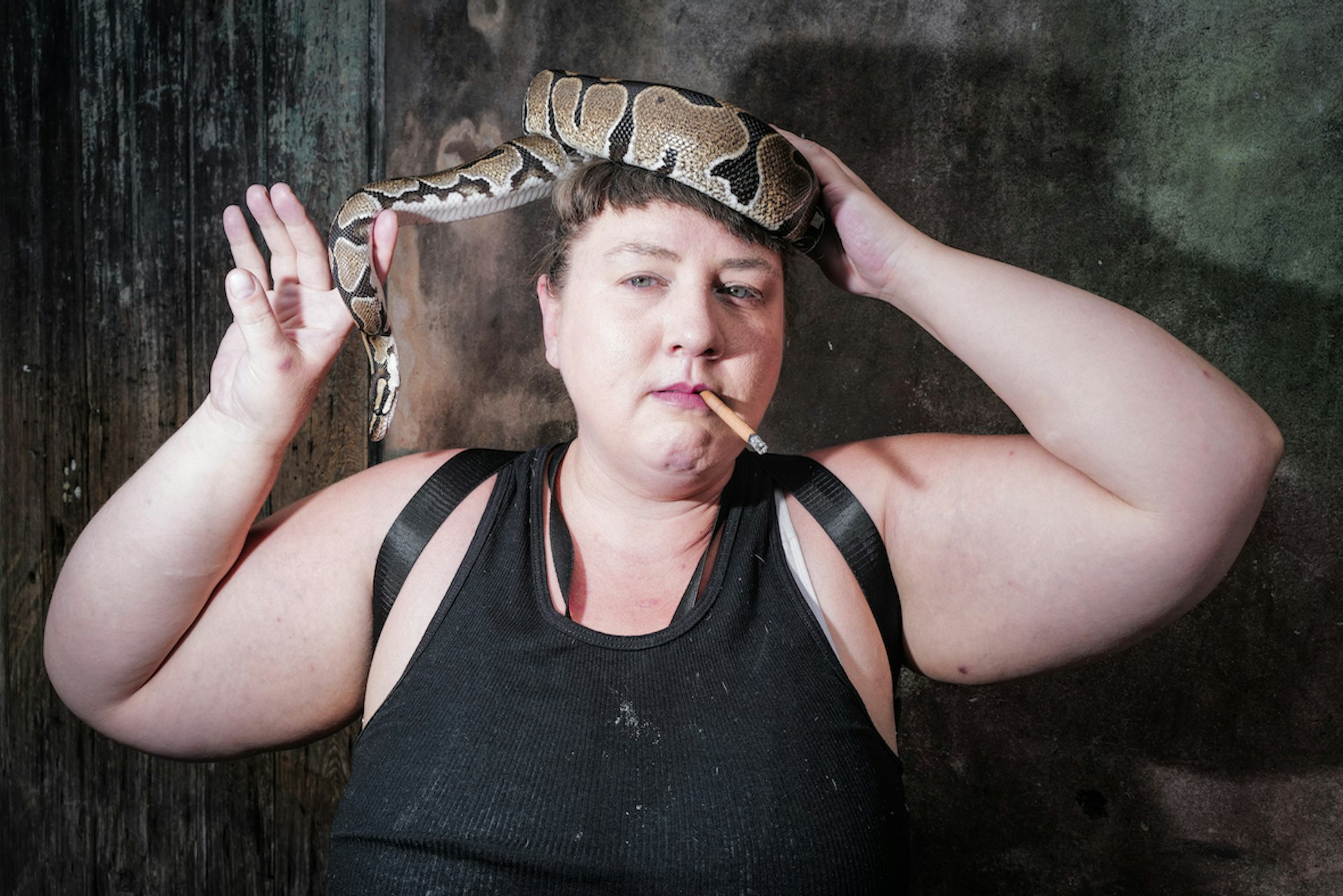 Surreal portraits of people on the fringes of America