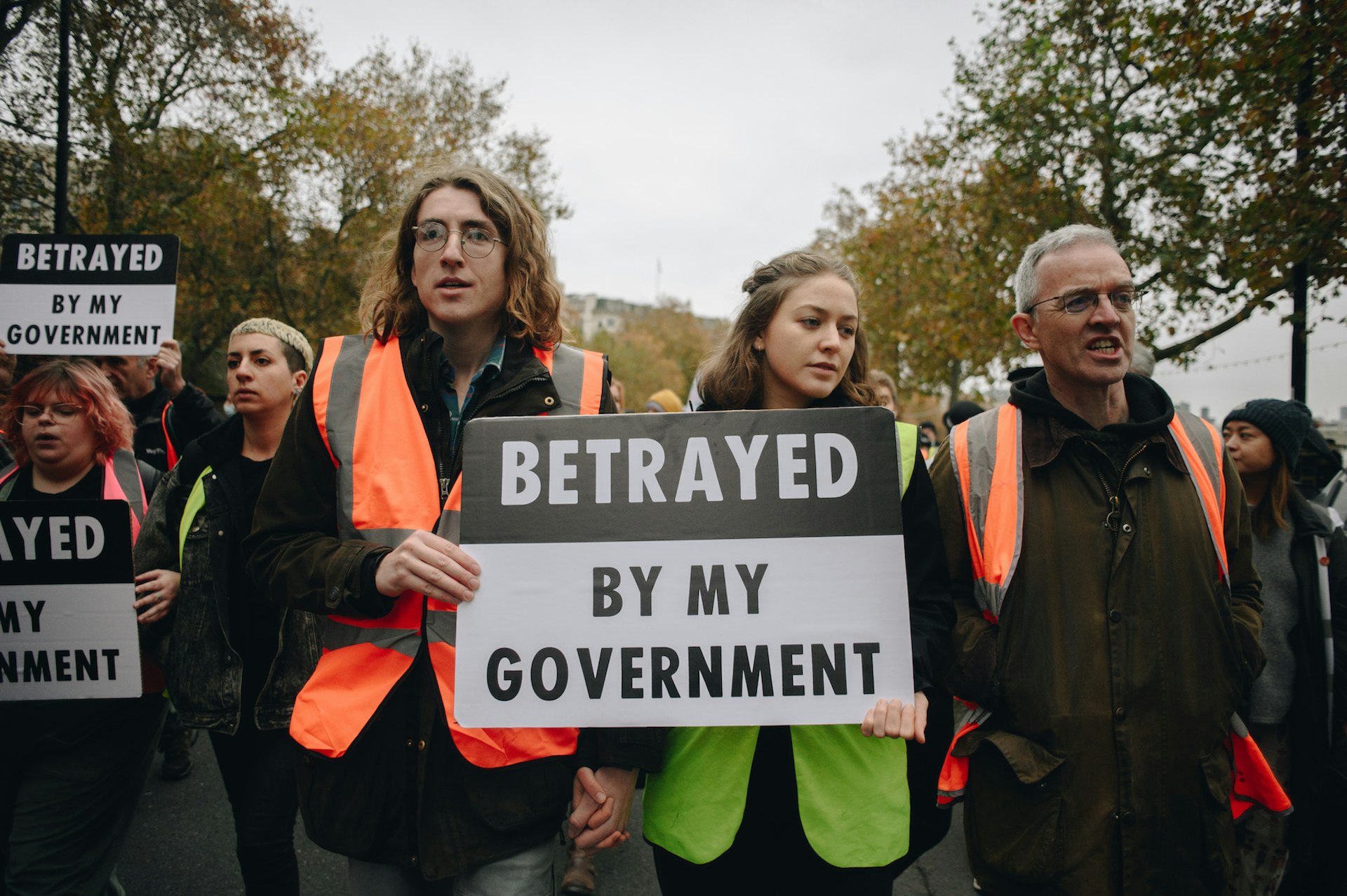 Insulate Britain activists protest prison sentences