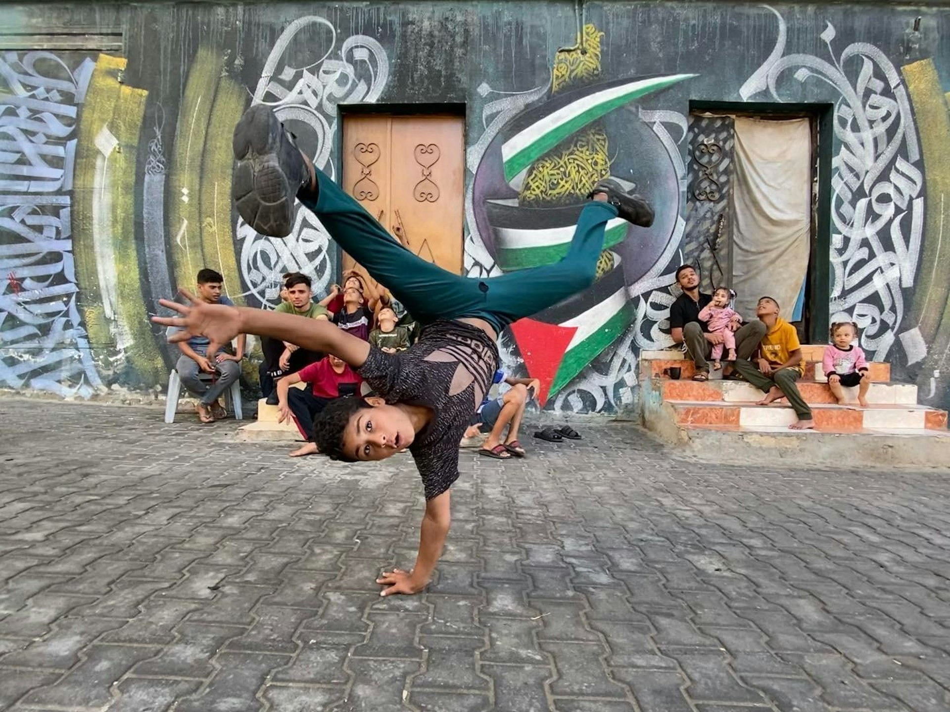 The Gaza breakdancing crew helping children escape the trauma of war