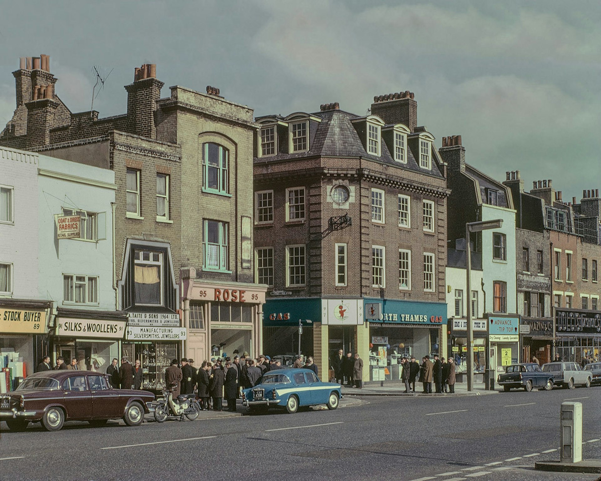 What East London looked like in the 1960s