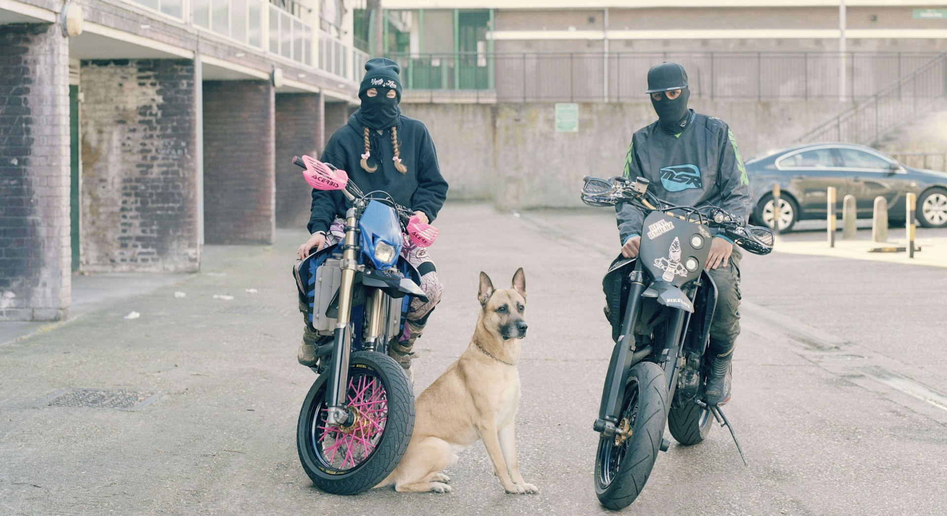 Tearing up the tarmac with Britain's urban dirt bikers