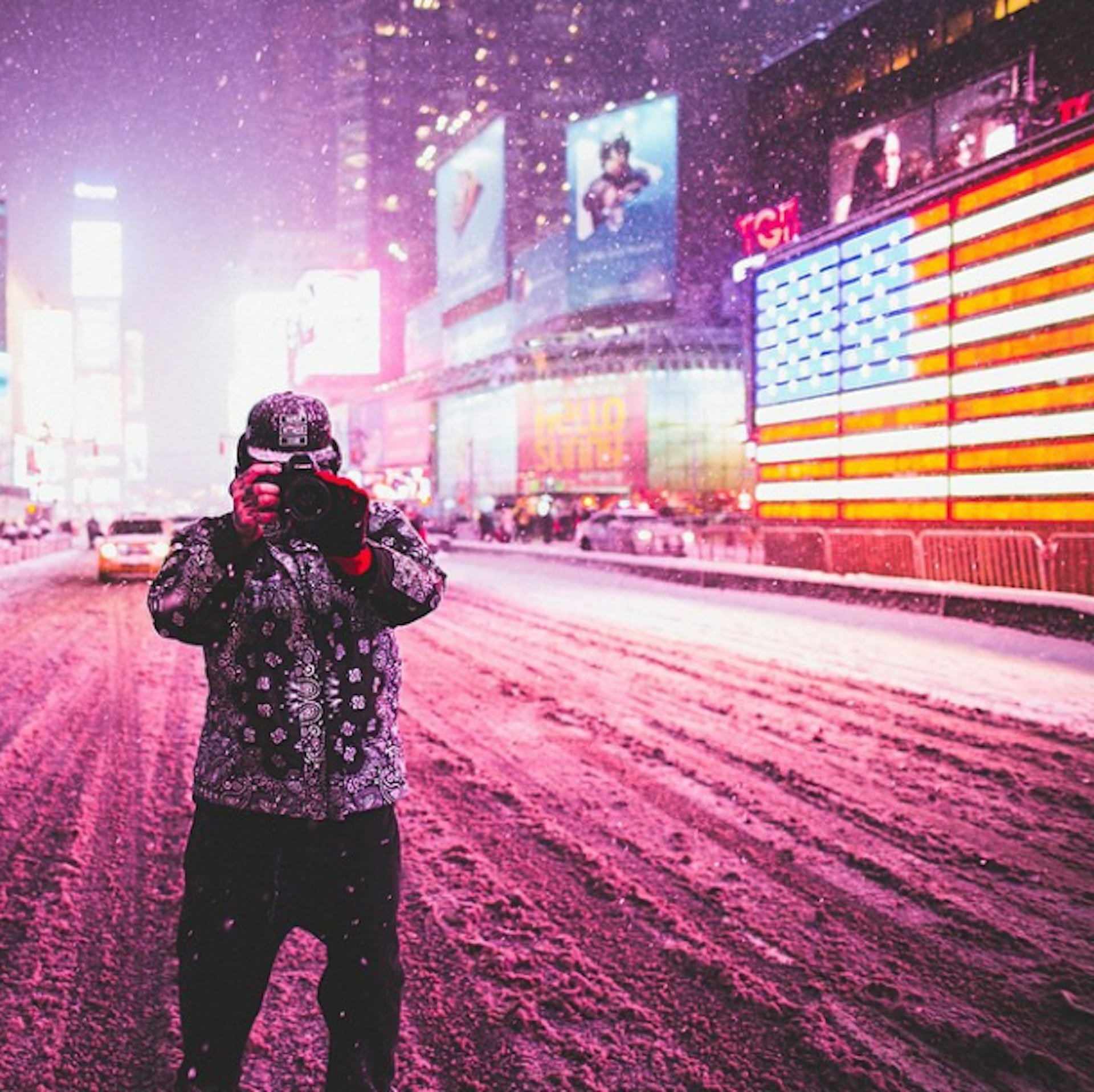 New York Juno blizzard in Instagram pictures