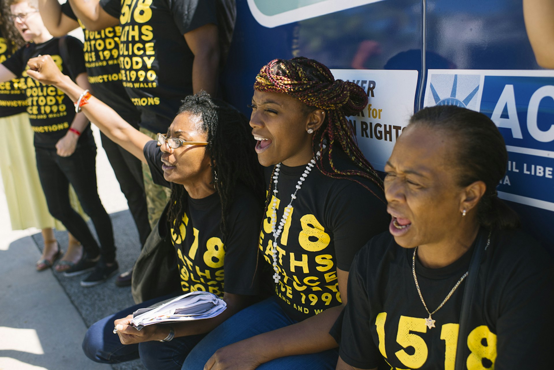 Justice activists join hands across the Atlantic to end police killings