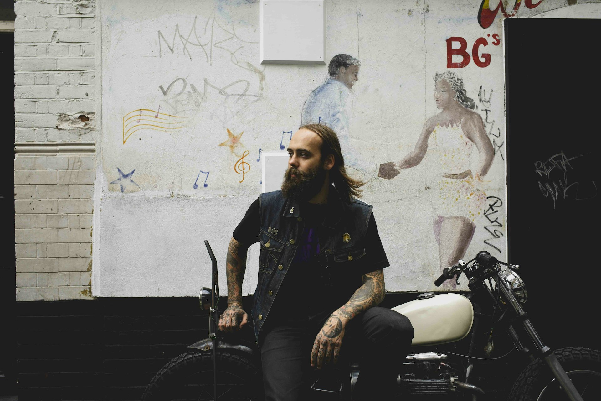 Join tattoo artist Simon Erl on a motorbike road trip like no other
