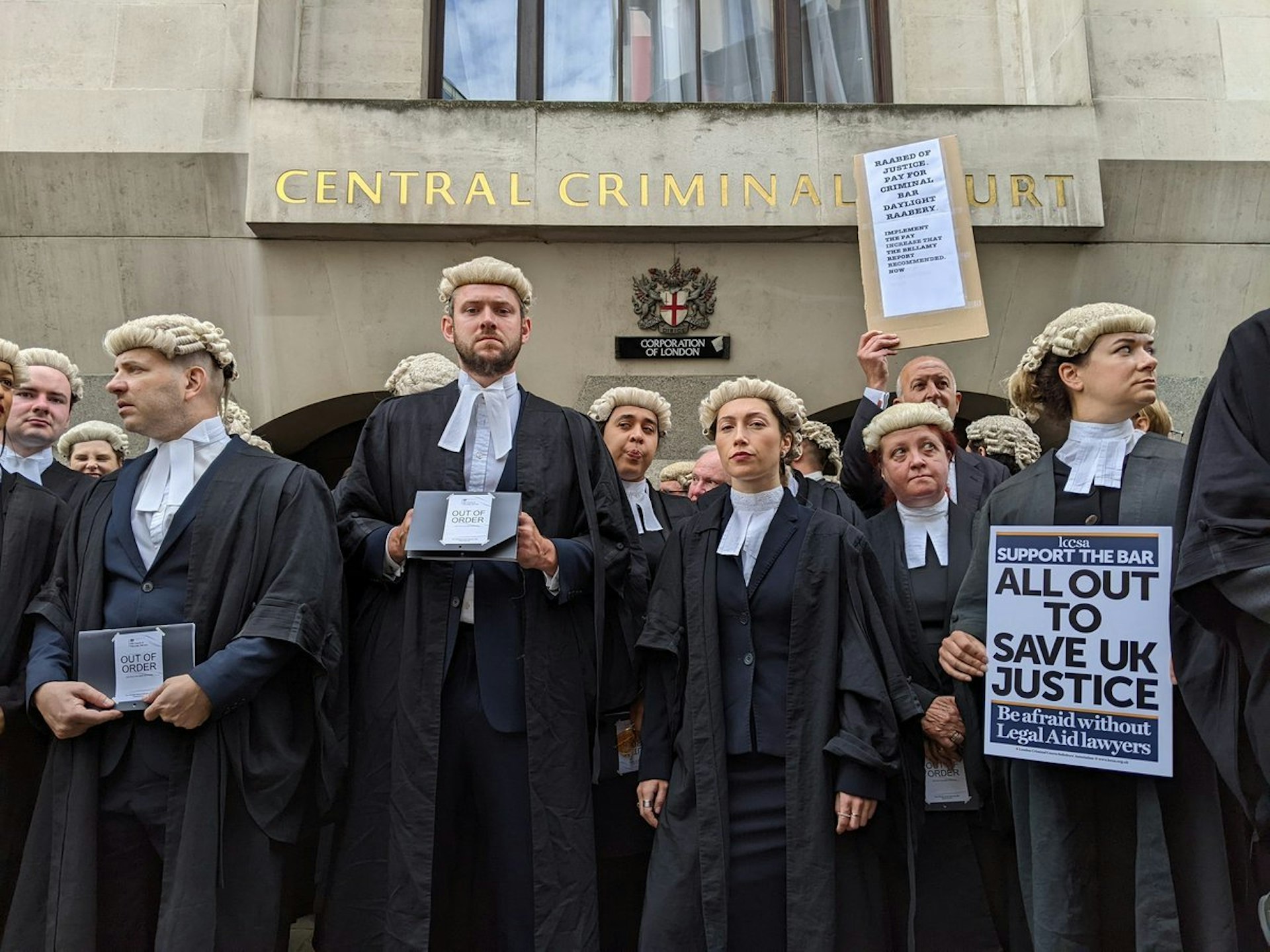 Why barristers are striking for justice