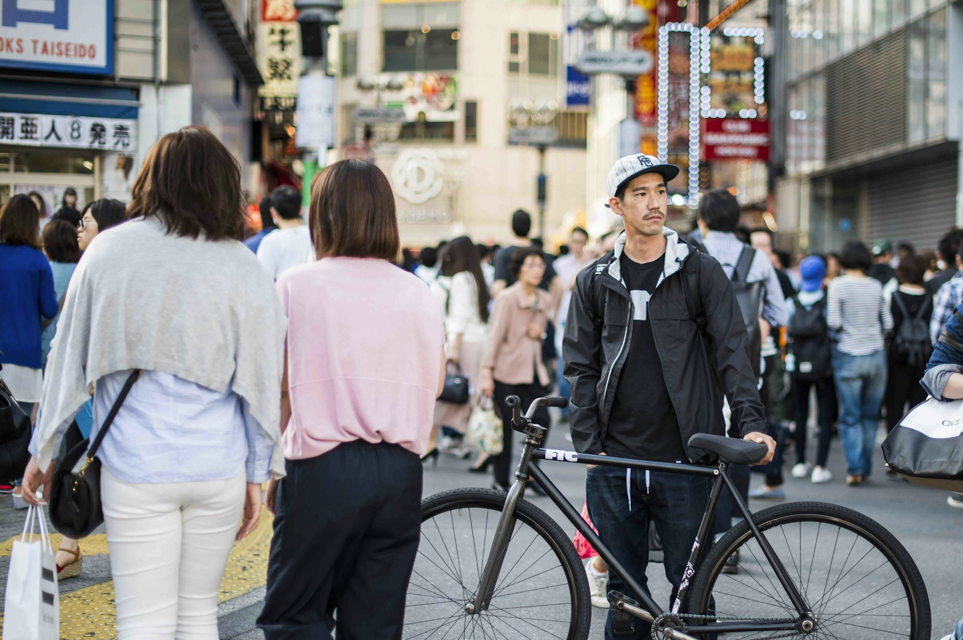 The Japanese cyclists seeing their city differently