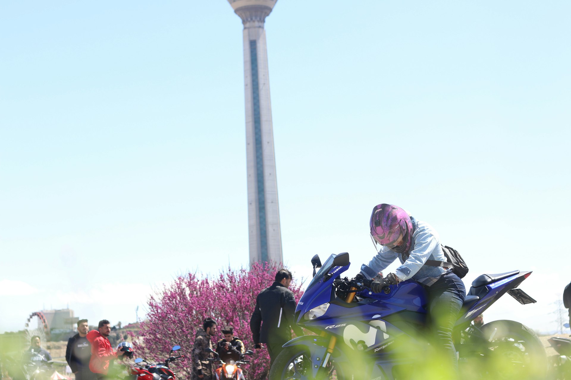 The Iranian motorbike champion fighting gender discrimination