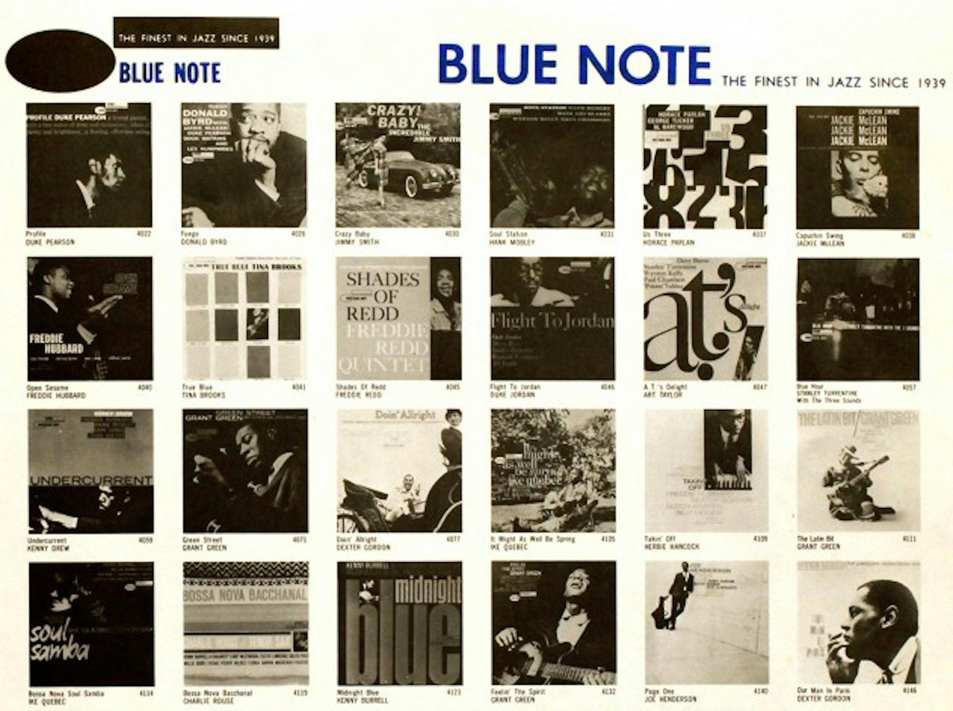 blue note liner