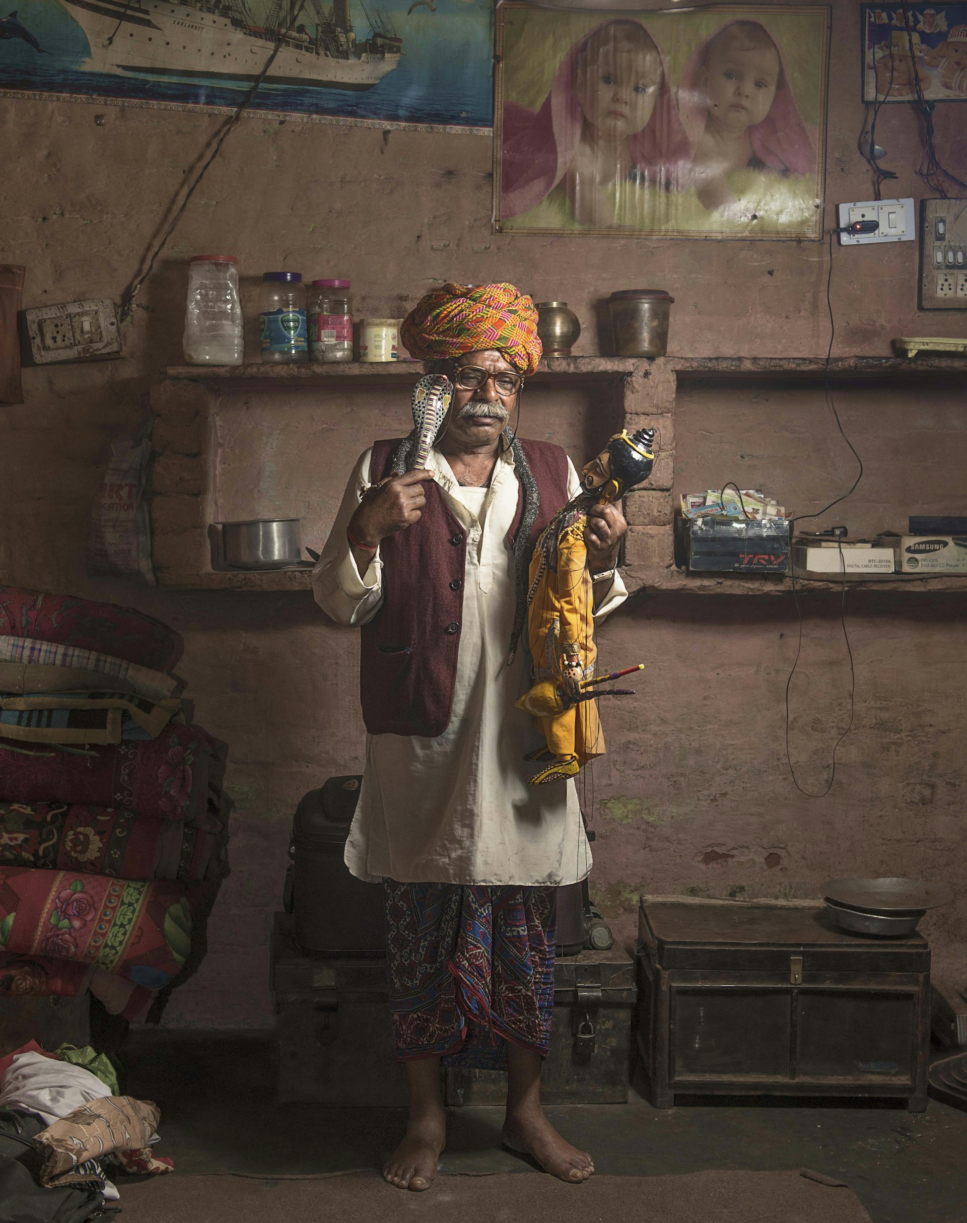 Jagdish Bhatt - 65 - Puppeteer- Full length