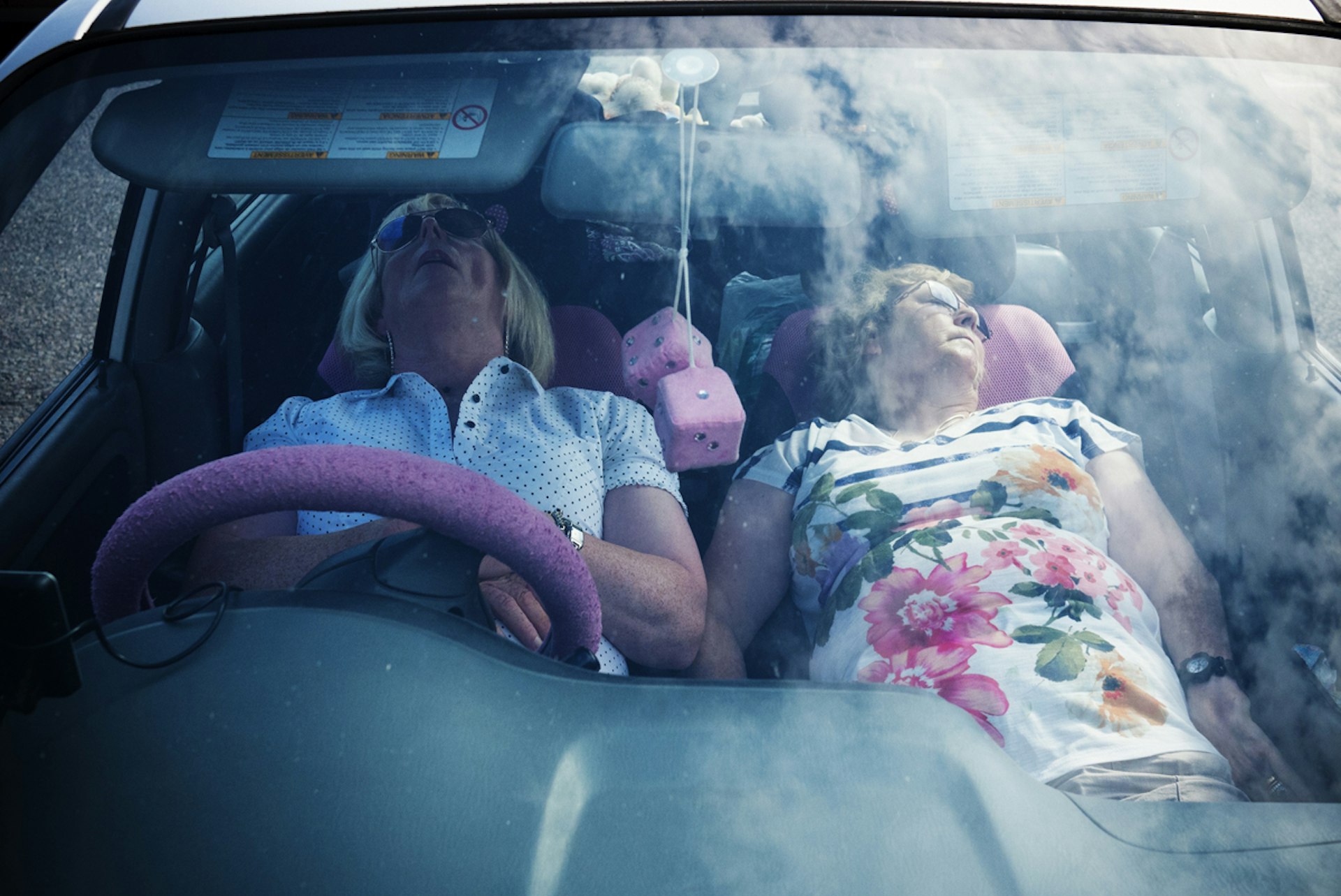 Sleeping grannies by Mike O'Meally