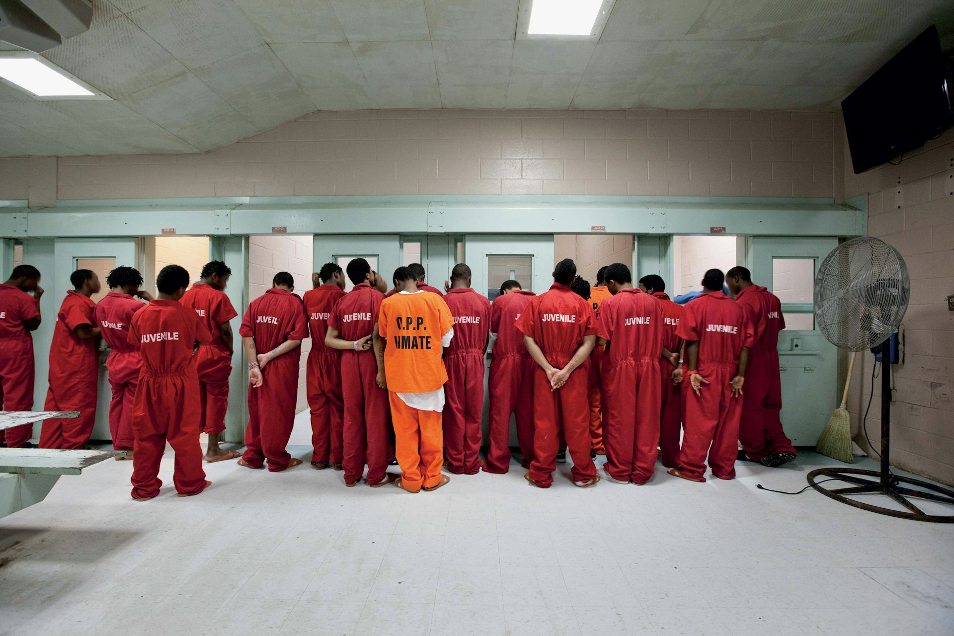 Orleans-Parish-Prison,-New-Orleans,-Louisiana-2009.-From-the-series-Juvenile-in-Justice-©-Richard-Ross