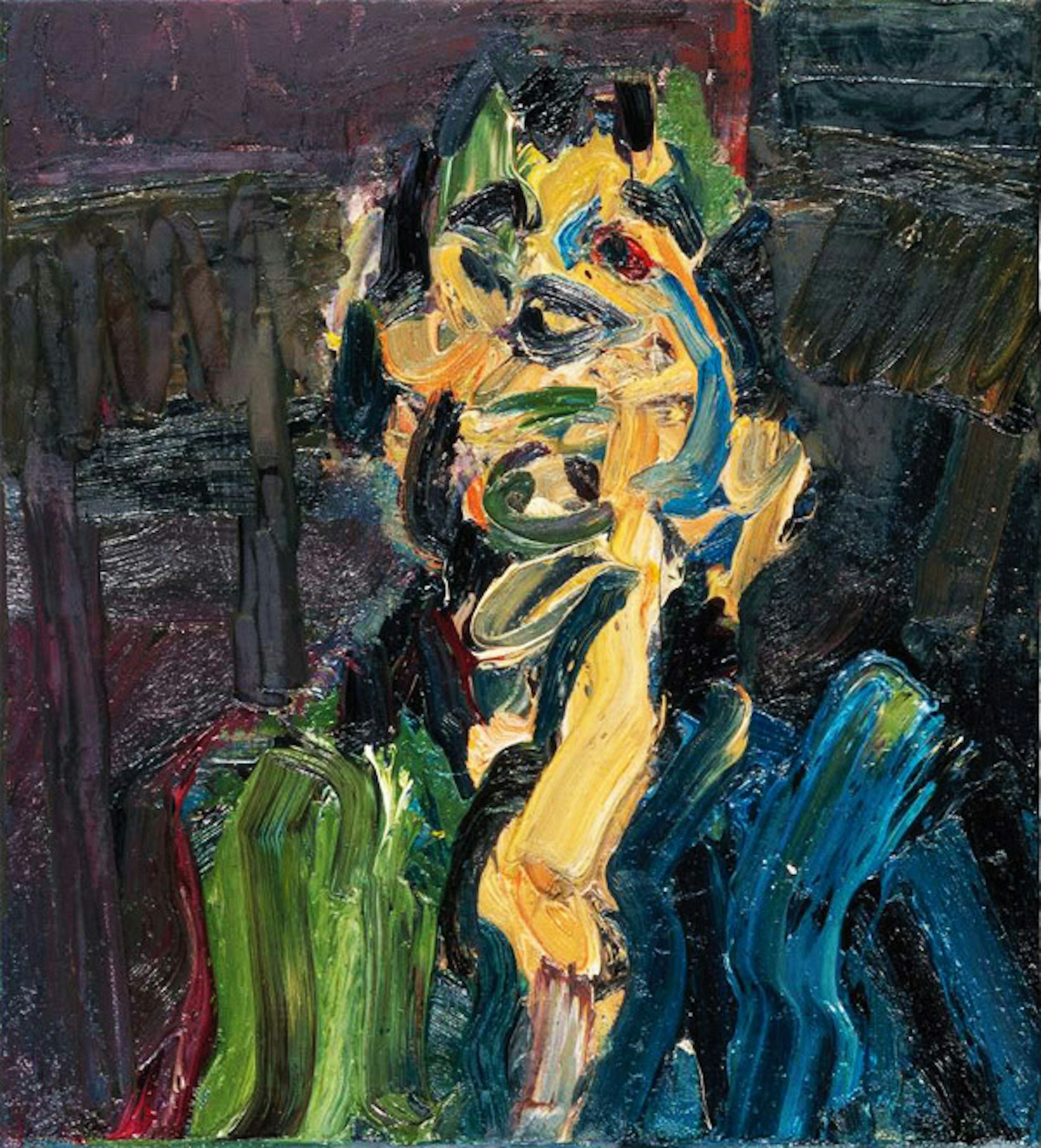 Painting by Frank Auerbach