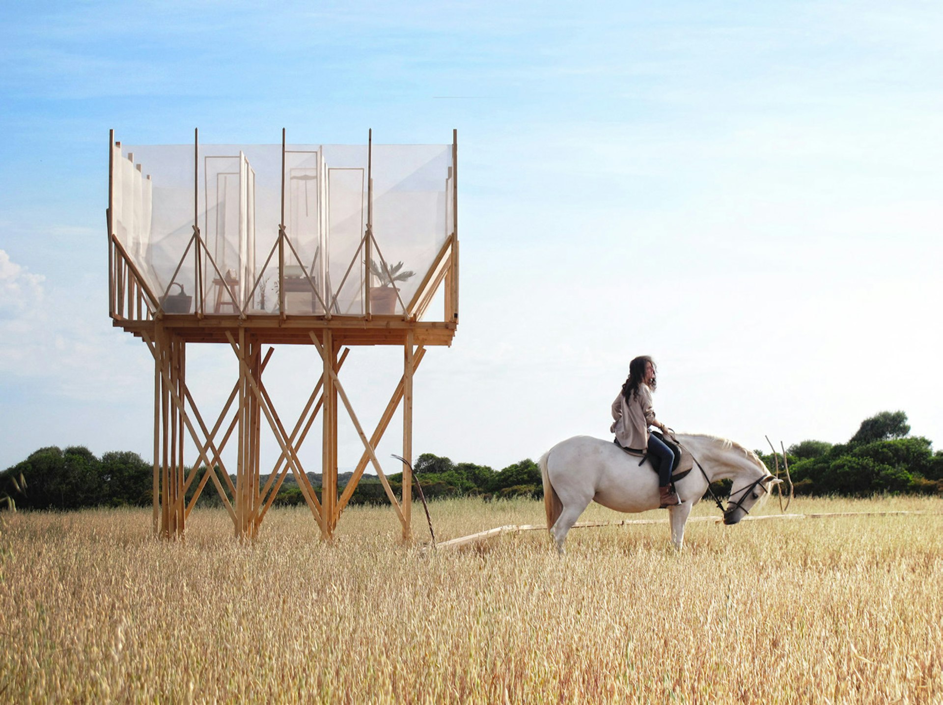 Gartnerfuglen Architects & Mariana De Delás, Photography by Gartnerfuglen Architects & Mariana De Delás, from The New Nomads, Copyright Gestalten 2015