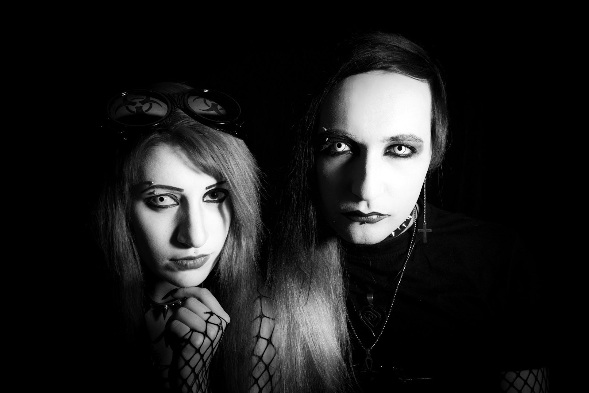 Bella and Sandro “Manson,” Georgia’s only gothic couple. Influenced by American musician Marilyn Manson, the couple plan to hold an event to markWorld Goth Day in Tbilisi on22 May 2016. “I hope it will contribute to the development of the Georgian Gothic music and subculture scene,”he says. 