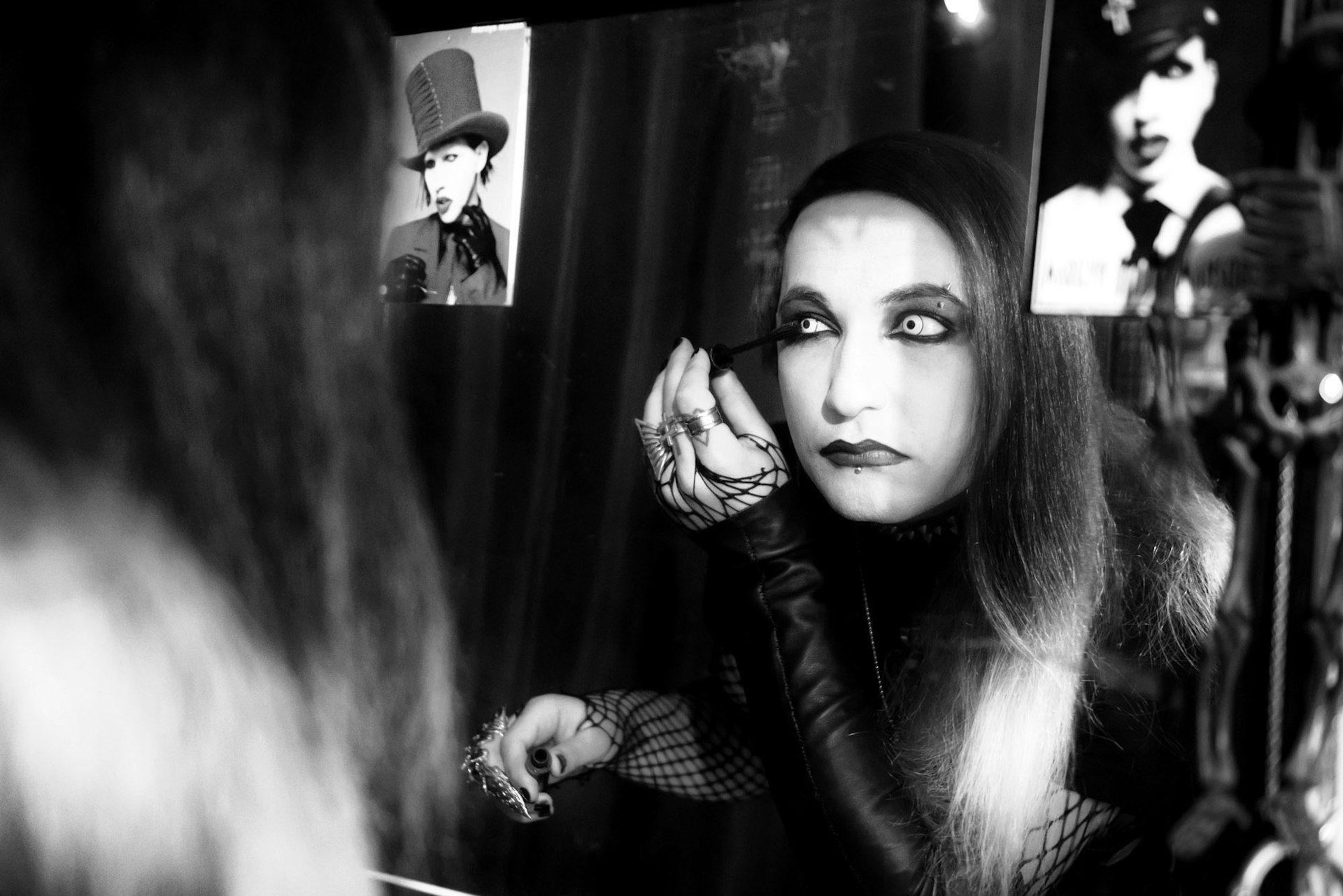 Like his partner, Bella, 22-year-old Sandro “Manson” has dressed in gothic style every day for the past eight years. Studying tourism, Sandro is also a photographer and musician. “Gothic culture is my muse,”he says. “This subculture is very closed and distinct from others. It has a huge emotional and aesthetic aspect.”