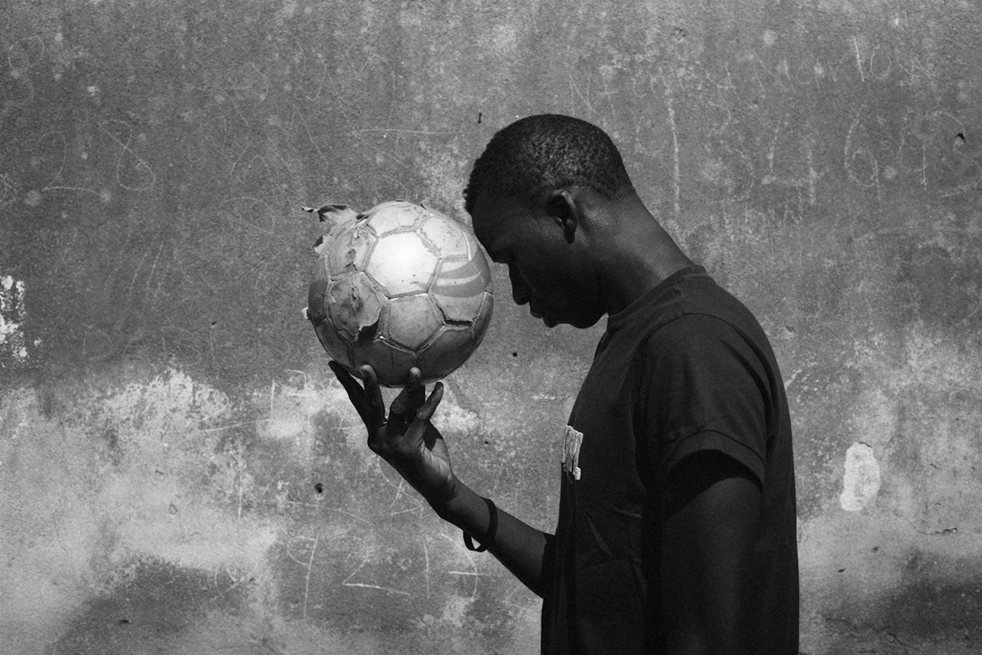 Y. 17 years old from Mali. The Soccer Player.