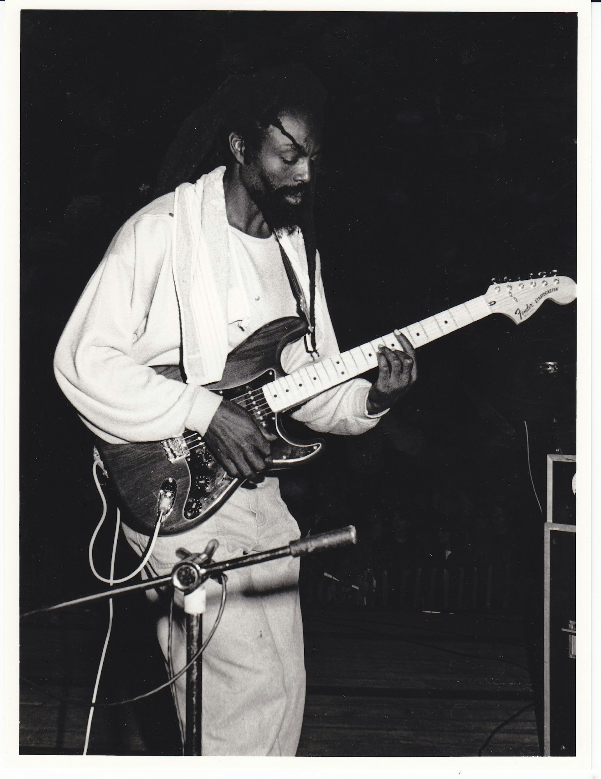 Black Roots' Jabulani Ngozi on guitar