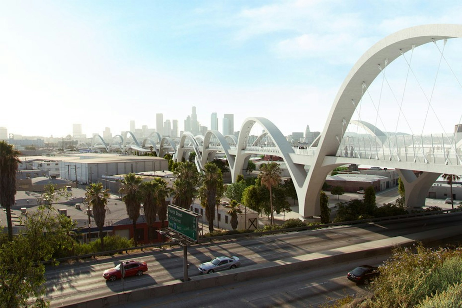 Photo: The Sixth Street Viaduct Replacement Project