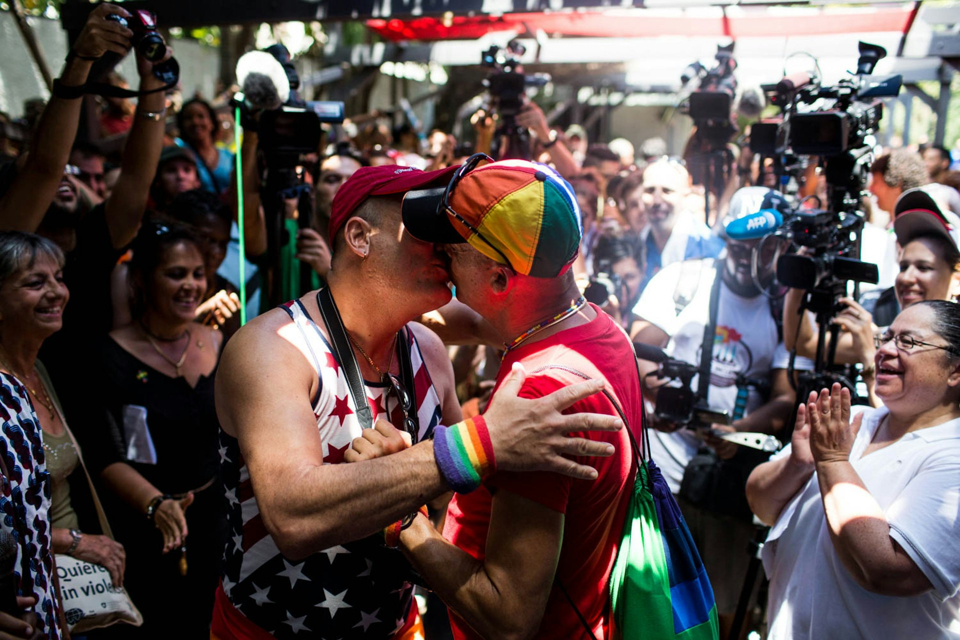 All over Latin America have come to bless unofficial same-sex marriages.