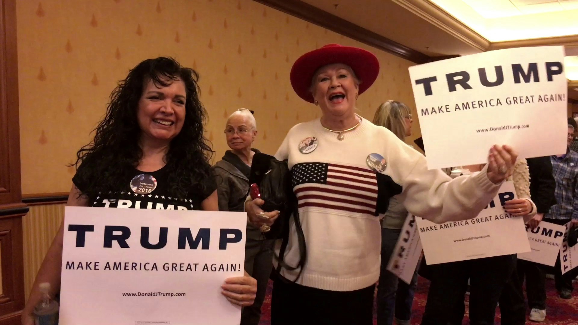Trump supporters love Trump