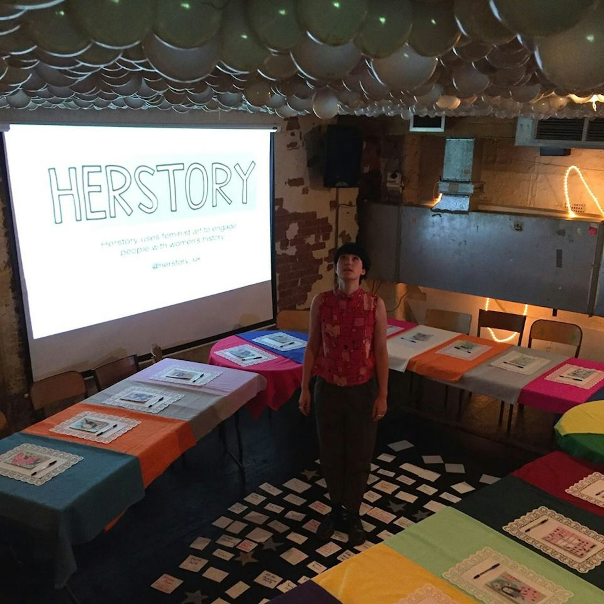 Alice at Herstory 
