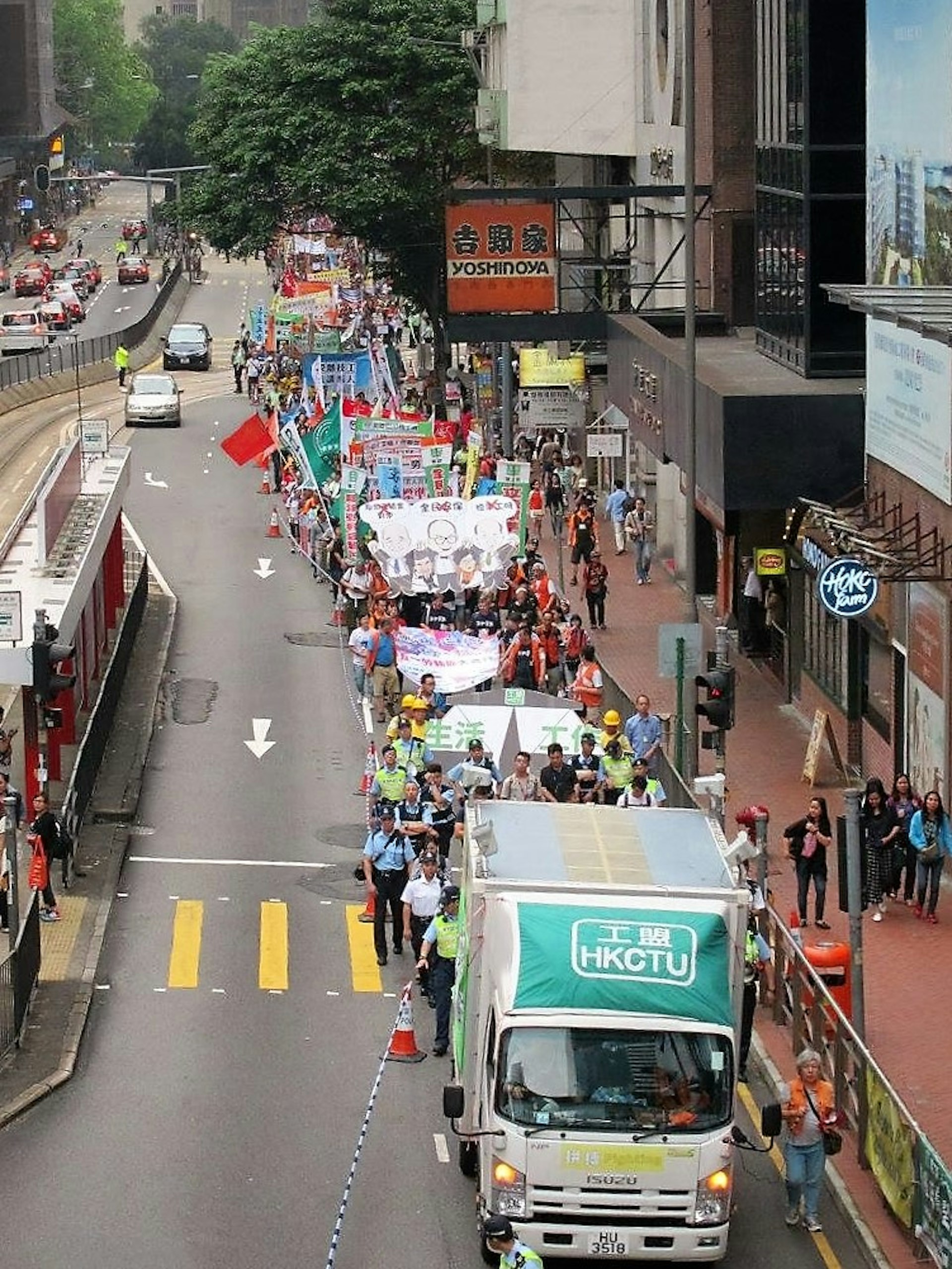 Hong Kong demo