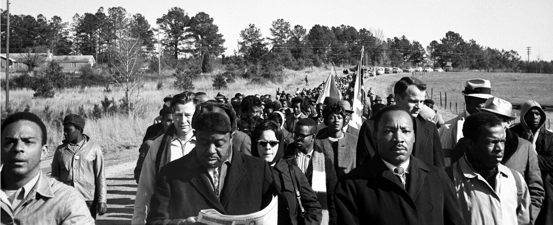 The Selma March, 1965, © Steve Schapiro