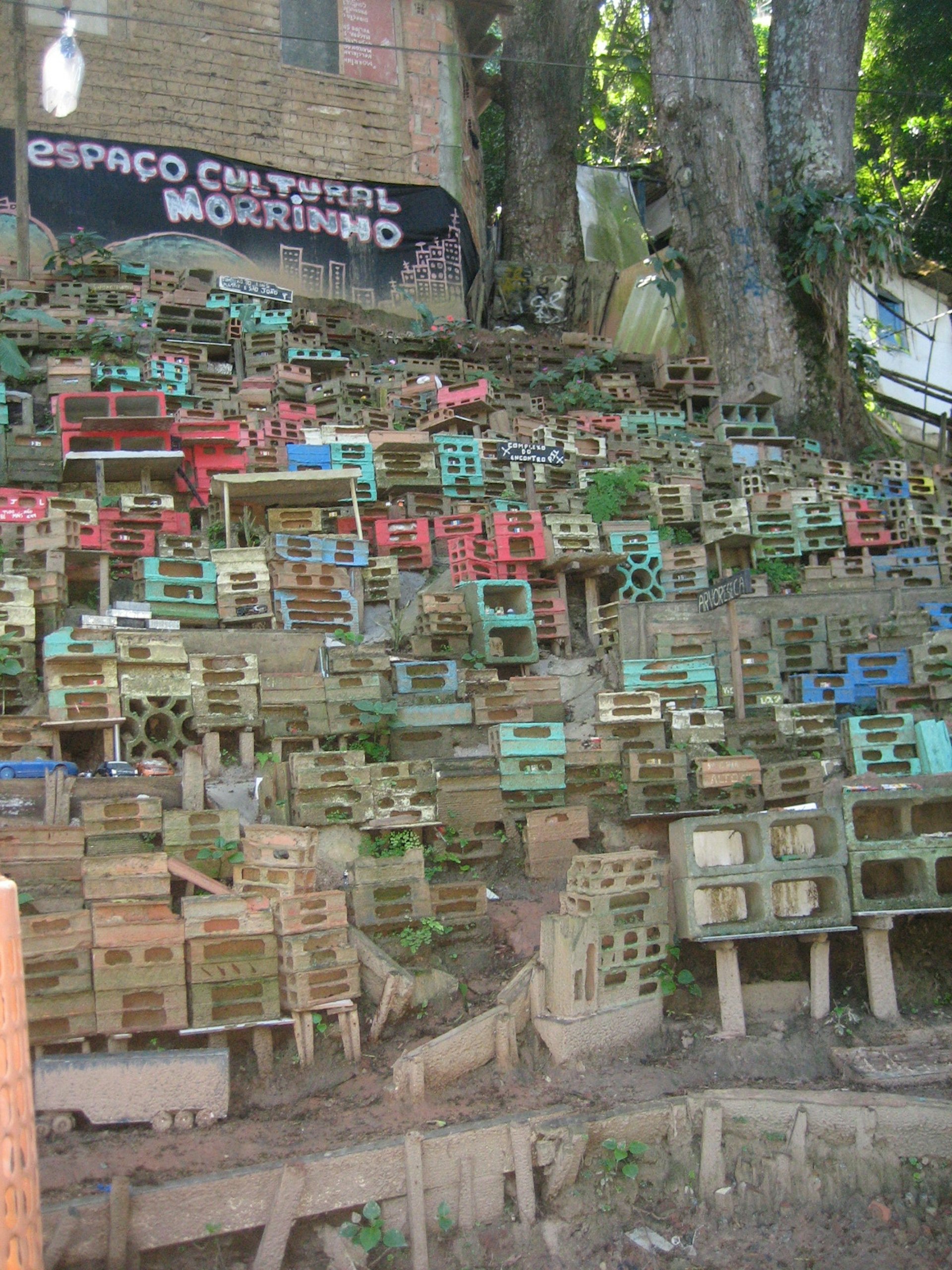 The Morrinho project in Favela Mare, Rio de Janeiro