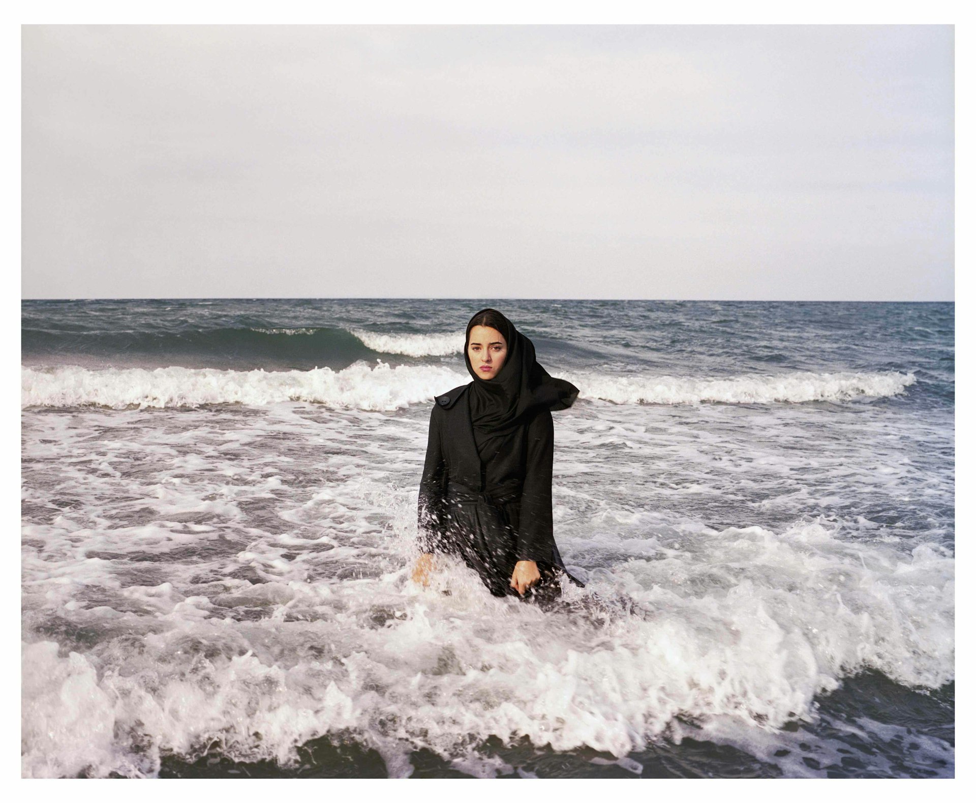 Iran. Mahmoudabad. Caspian Sea. 2011. Imaginary CD cover for Sahar © Newsha Tavakolian / Magnum Photos