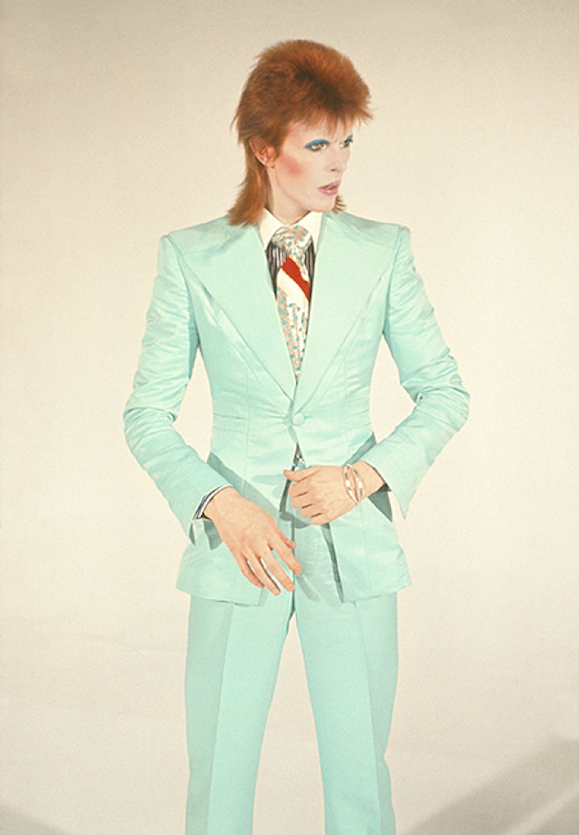 David Bowie, Life On Mars, London, 1973, © Mick Rock / courtesy The Print Room 
