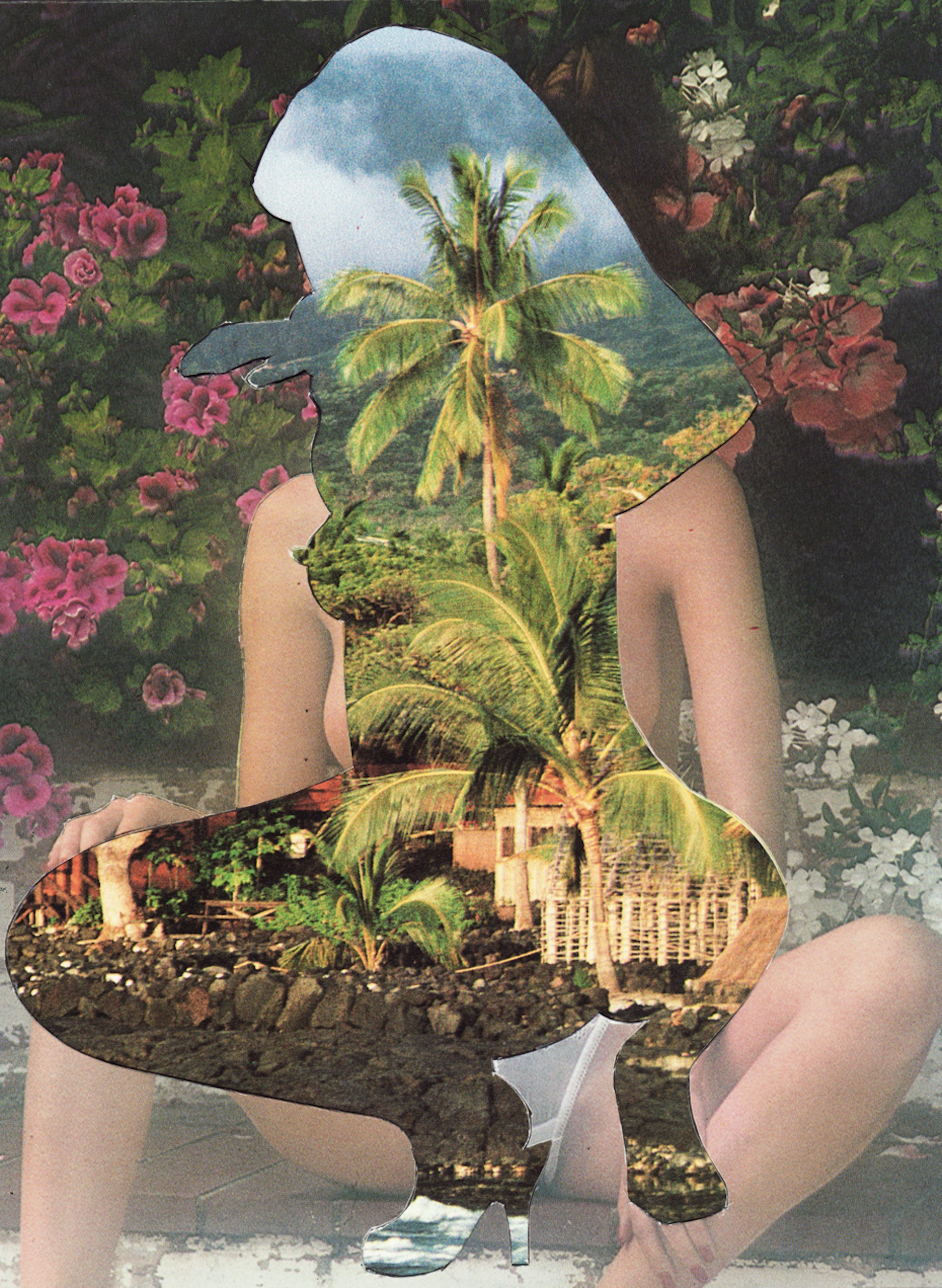 DR.ME: 009 from ‘365 Days of Collage’ project. Handmade collage, 2014