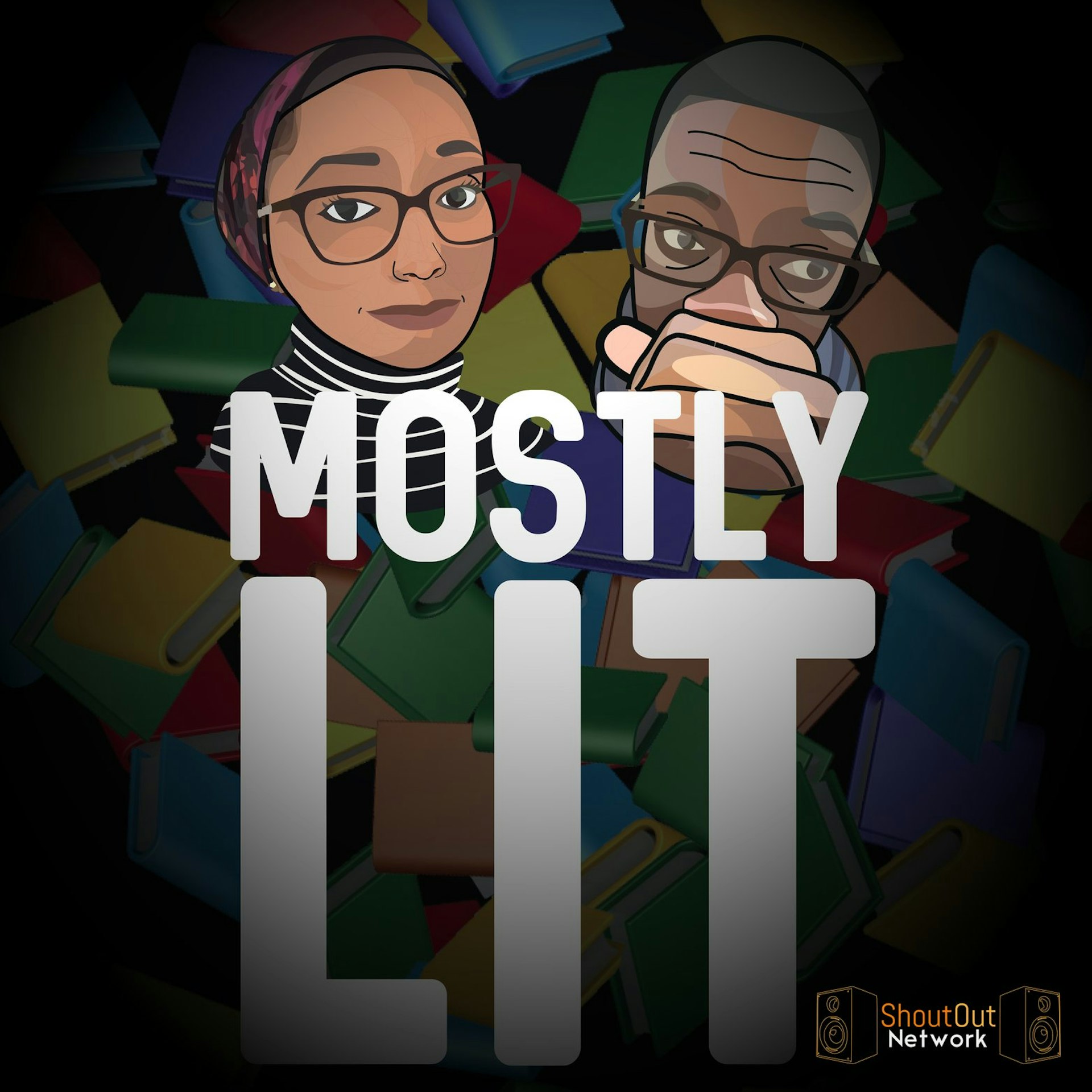 mostlylit podcast logo