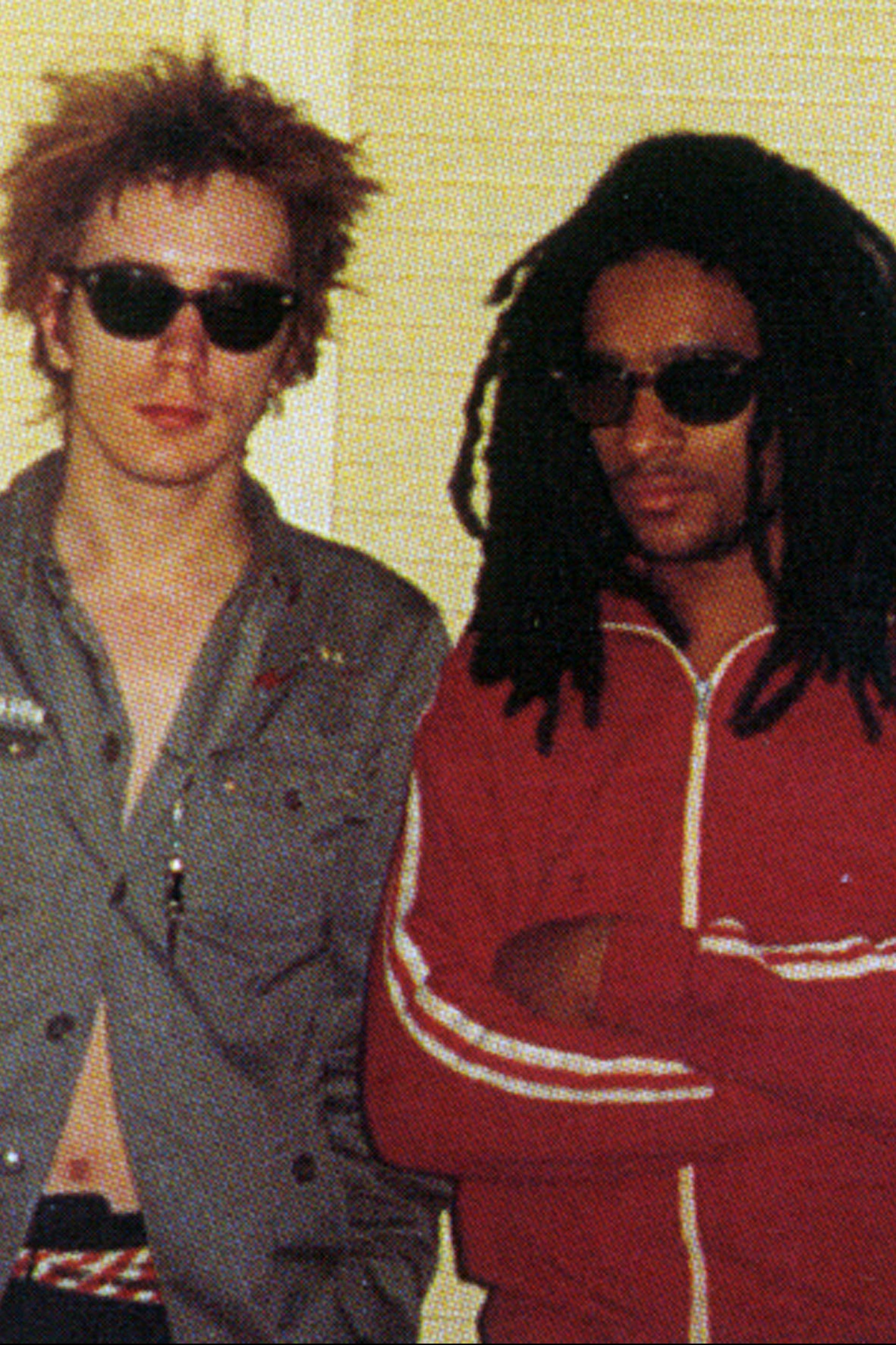 John Lydon and Don Letts.