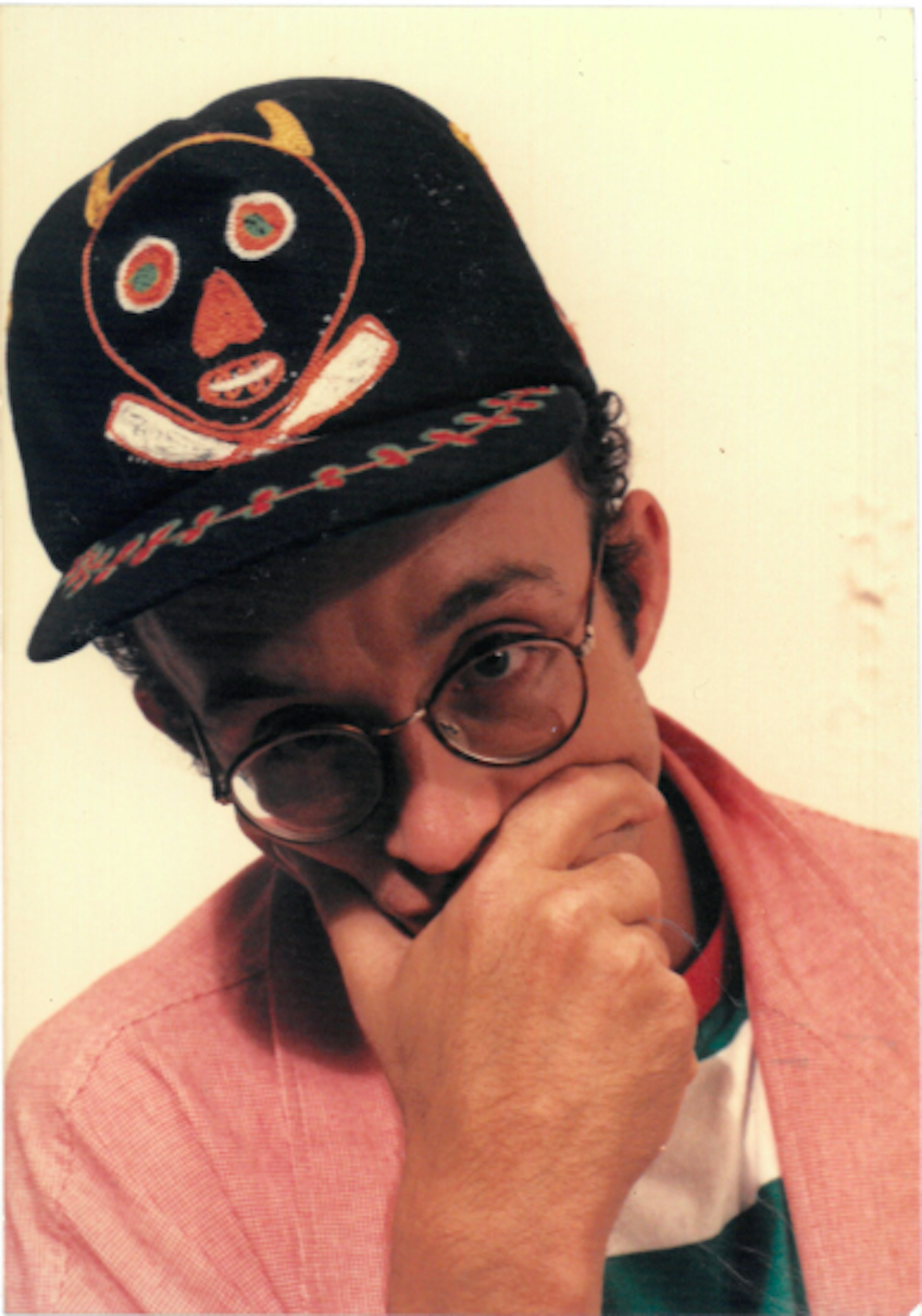 Keith Haring in Devil Clayton Cap