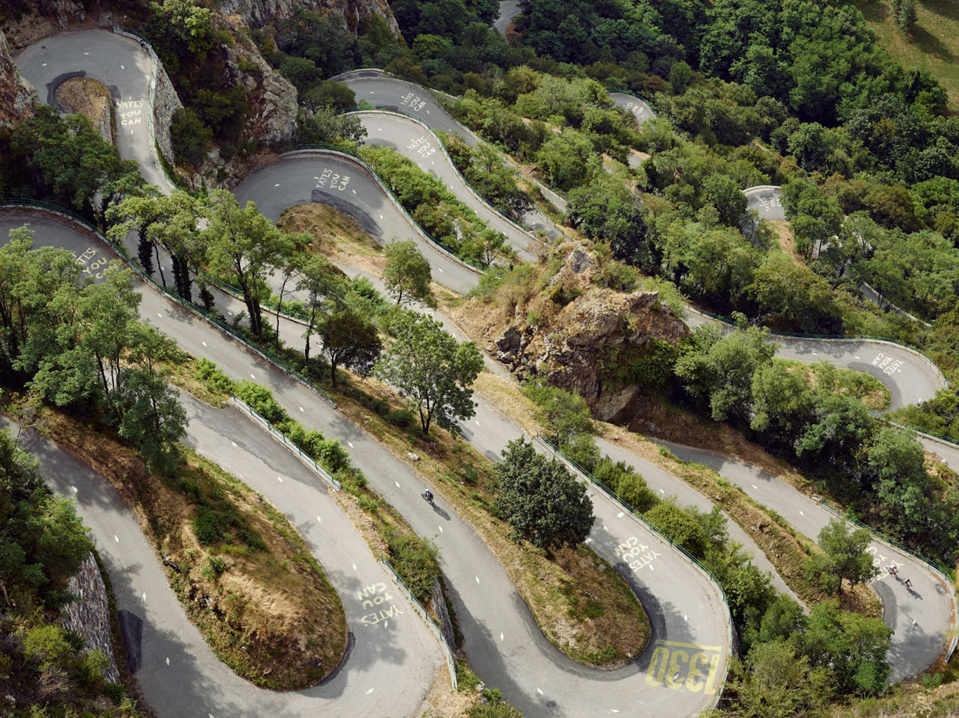 Lacets de Montvernier: sometimes described as an Alpine Scalextric, the climb has eighteen hairpins that switch back every 150m