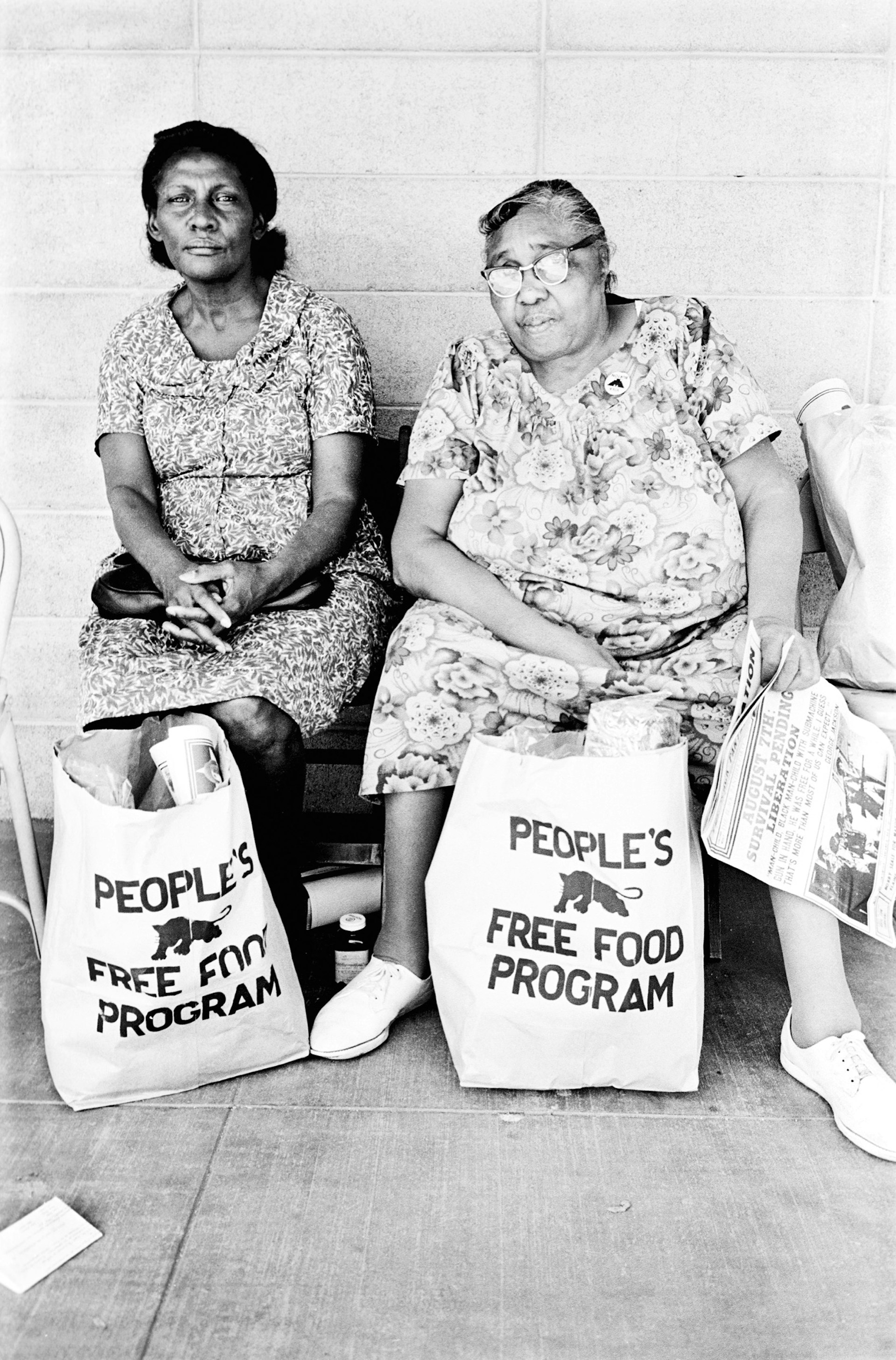 People’s Free Food Program, Palo Alto, 1972