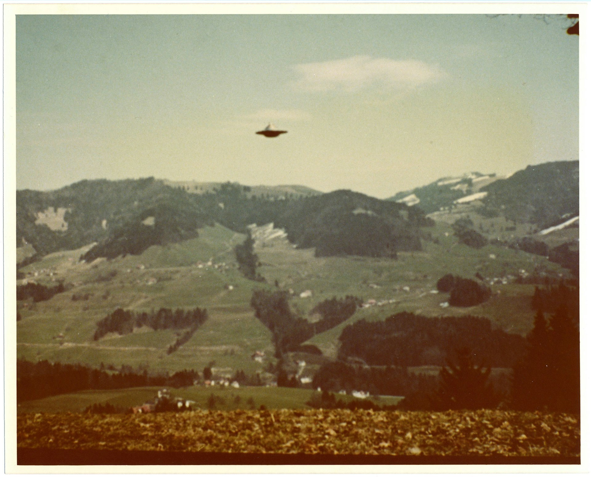 Photograph by Billy Meier From the UFO Photo Archives of Wendelle Stevens Collection of Gordon MacDonald