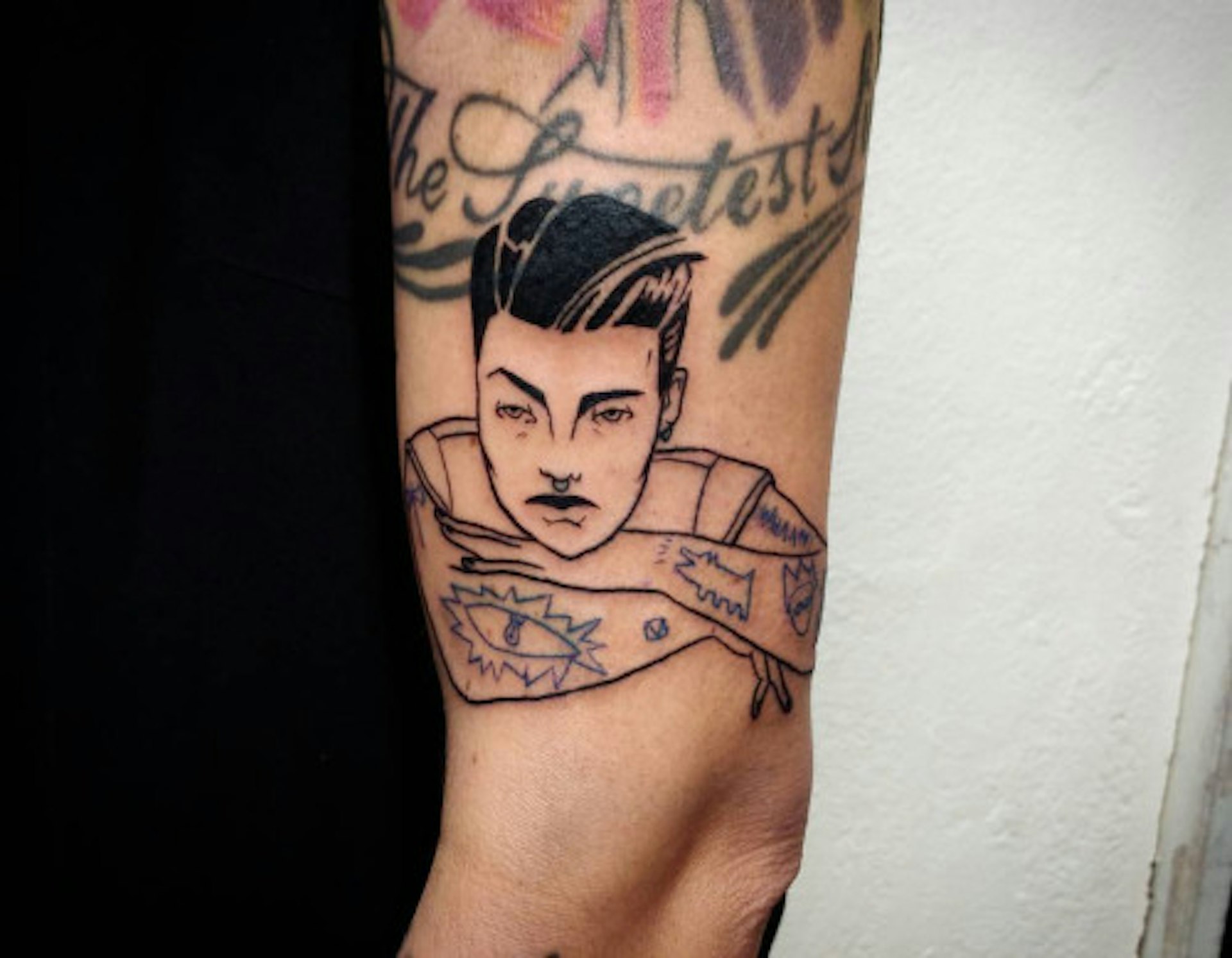 A tattoo design by Uve Rivera.