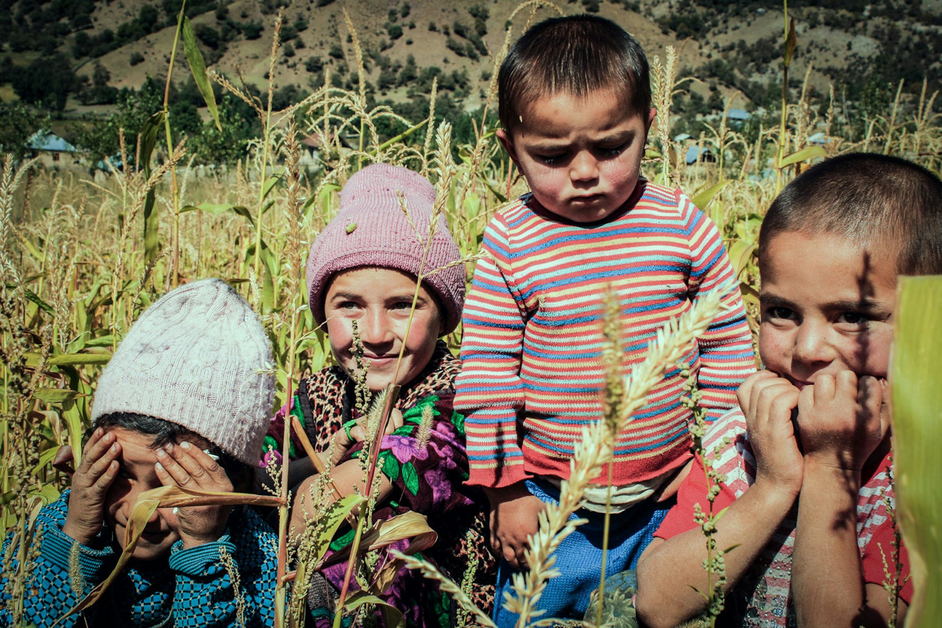 Kids in Arslanbob, Kyrgyzstan.