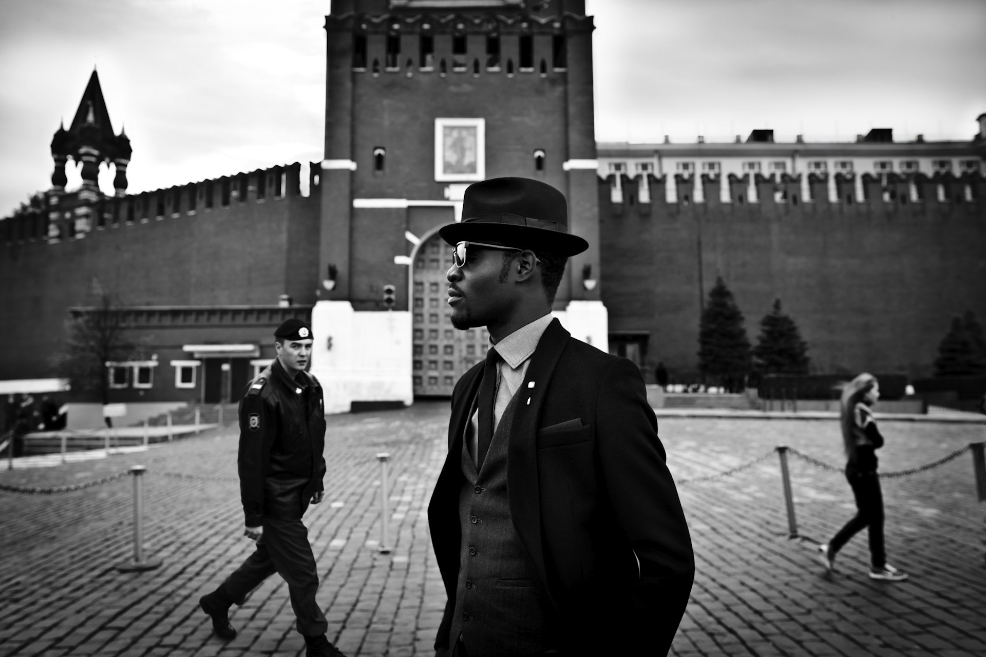 Photography Arteh Odjidja, Red Square Moscow, Russia, 2012, from the series Stranger in Moscow