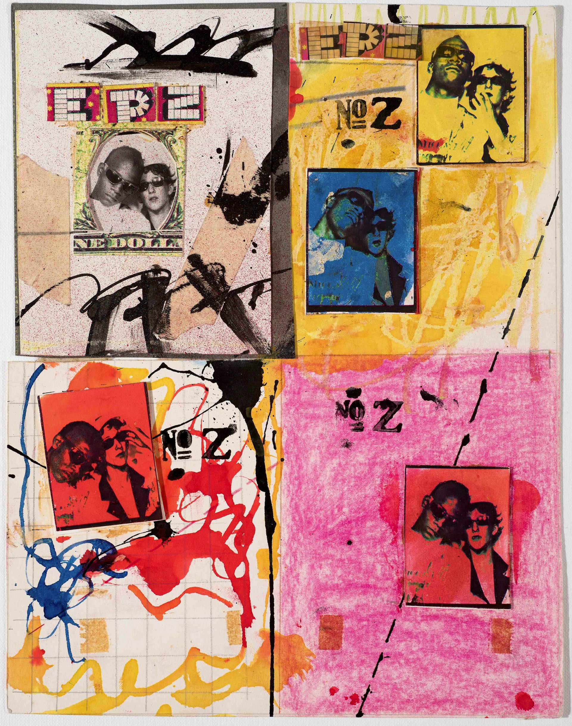 Jean-Michel Basquiat and Jennifer Stein Anti-Baseball Card Product, 1979 Courtesy Jennifer Von Holstein. © Jennifer Von Holstein and The Estate of Jean-Michel Basquiat. Licensed by Artestar, New York.