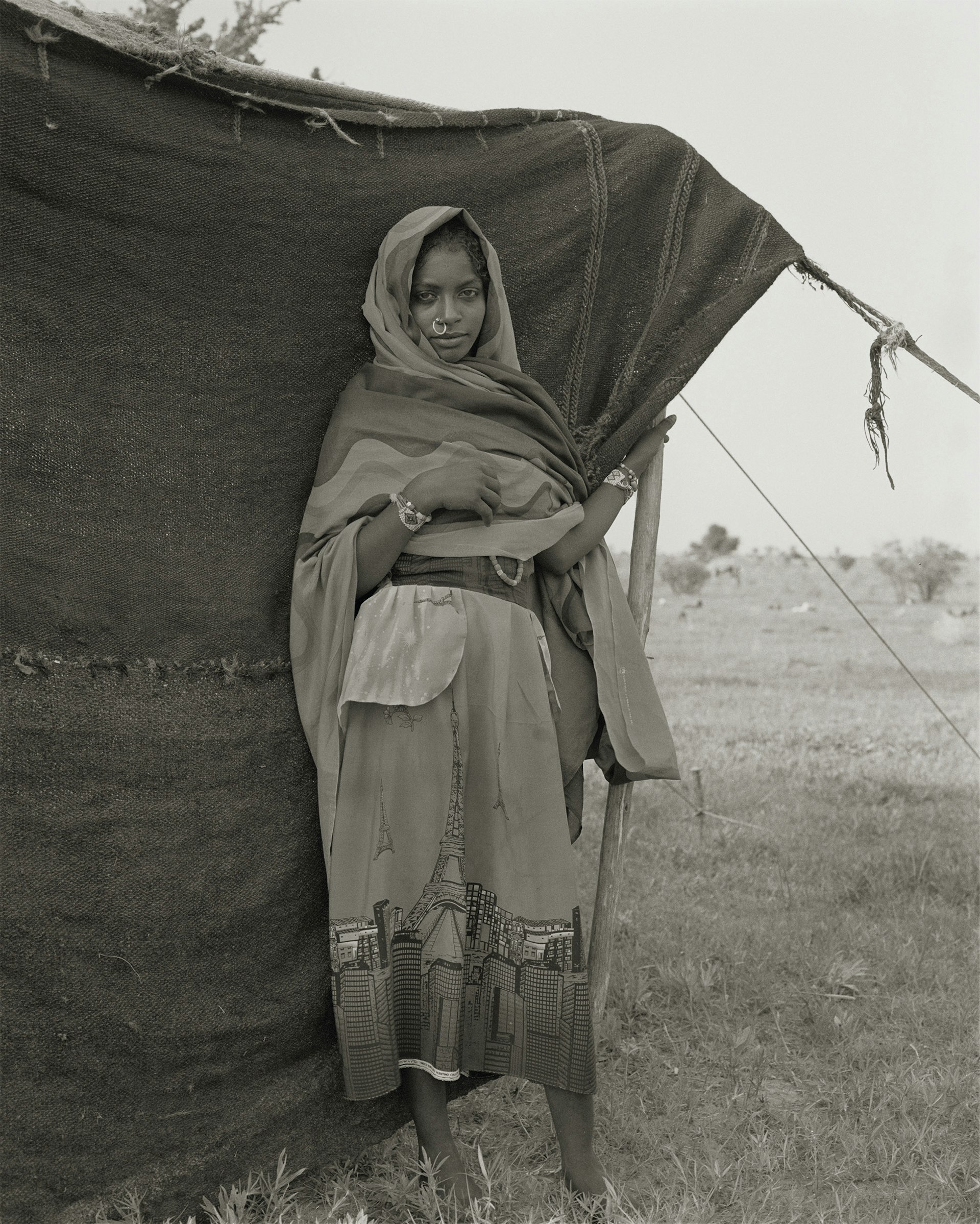 Claude Iverné, Mnaïma Adjak, Shénabla People, Awasma Clan, Dar Jawama, North Kordofan, Aug. 2001