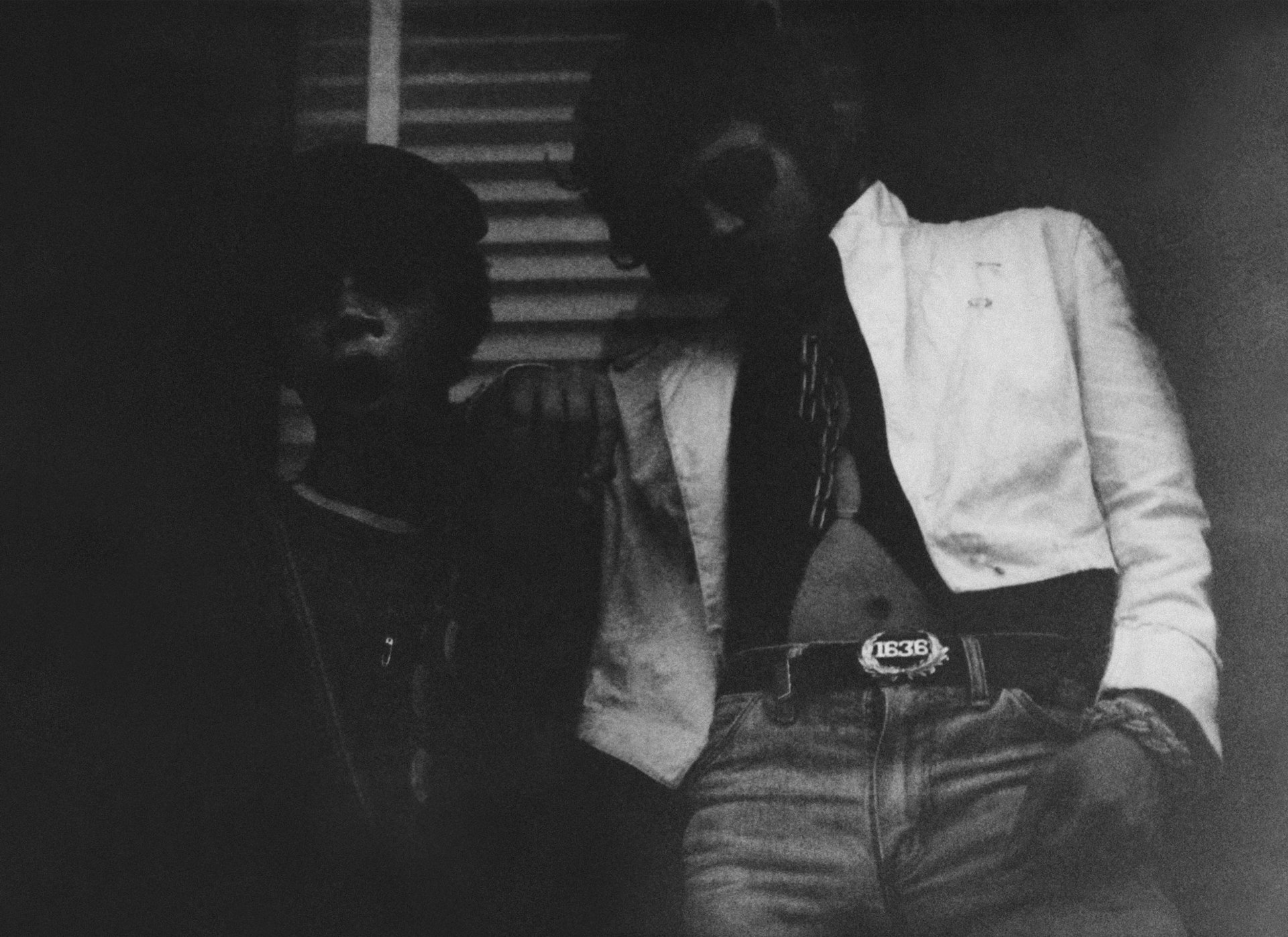 SAMO©… Jean-Michel Basquiat and Al Diaz, previously unpublished - one of only a few known images of the infamous duo together. Courtesy of House of Roulx