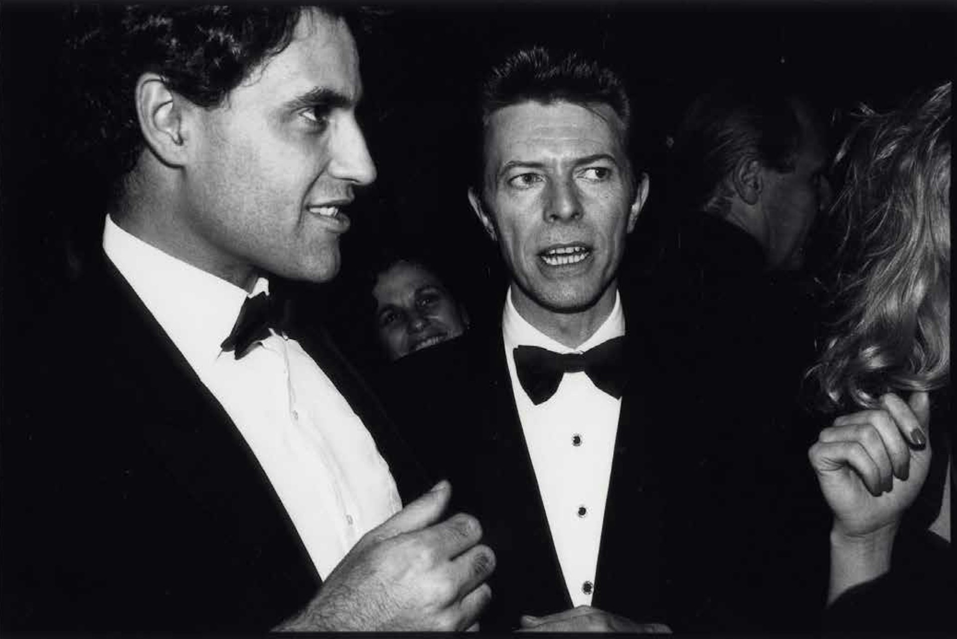 Julio Santo Domingo and David Bowie