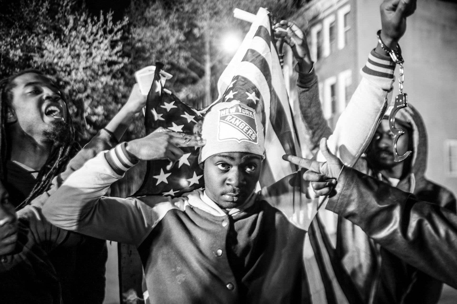 ‘Untitled’ Photo by Michael A. McCoy. Baltimore Uprising, Baltimore, MD, 2015